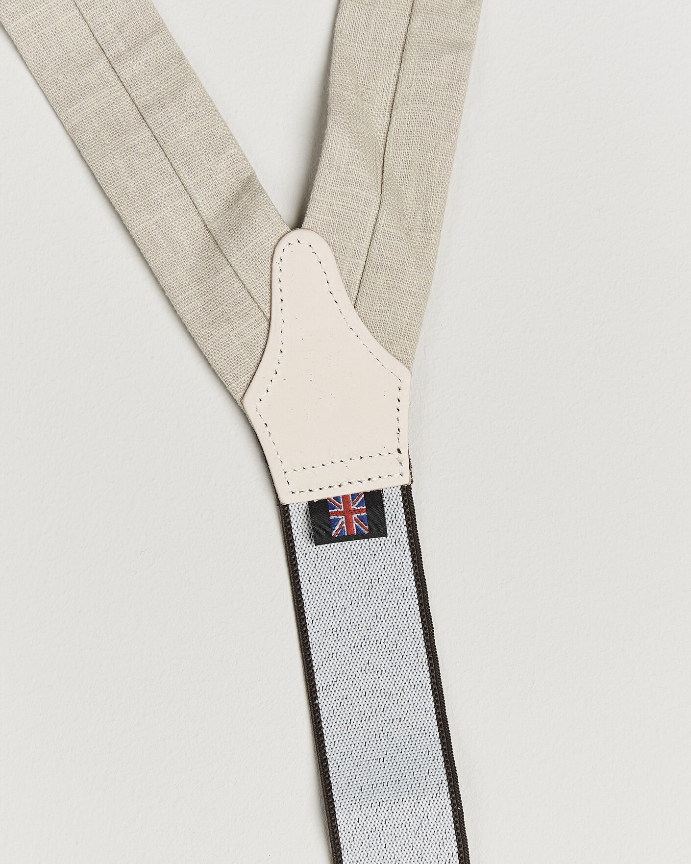 Herre | Bukseseler | Albert Thurston | Linen Braces Natural