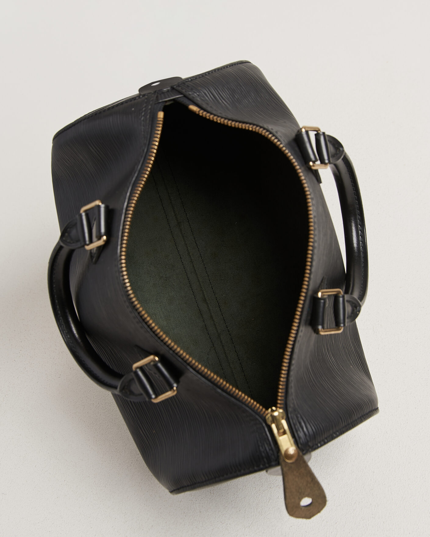 Herre | Pre-Owned & Vintage Bags | Louis Vuitton Pre-Owned | Speedy 25 Epi Leather Black