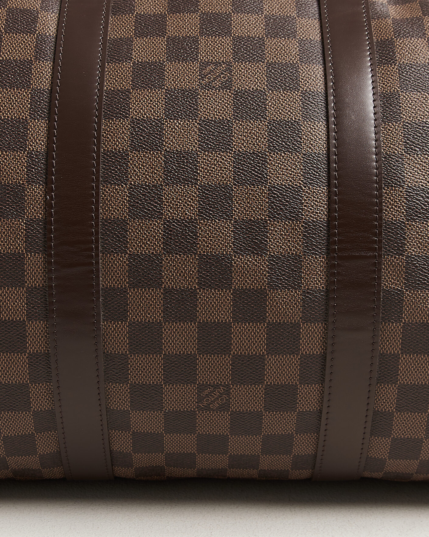 Herre | Pre-Owned & Vintage Bags | Louis Vuitton Pre-Owned | Keepall 50 Damier Ebene