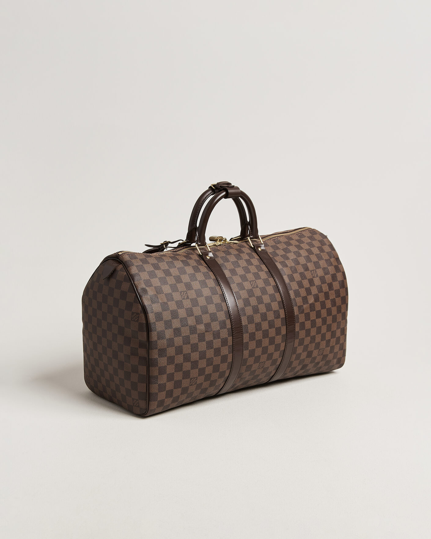 Herre | Pre-Owned & Vintage Bags | Louis Vuitton Pre-Owned | Keepall 50 Damier Ebene