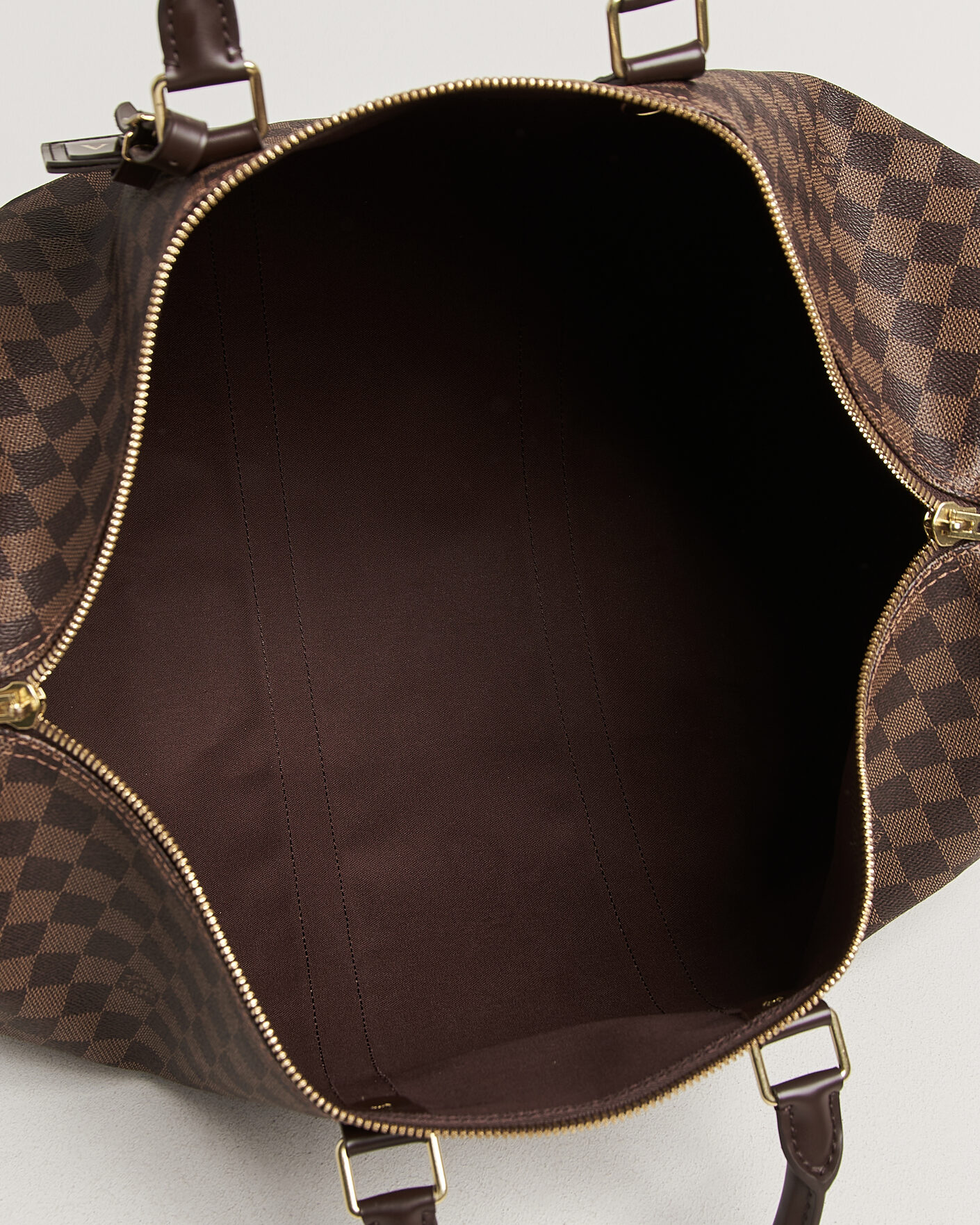 Herre | Pre-Owned & Vintage Bags | Louis Vuitton Pre-Owned | Keepall 50 Damier Ebene