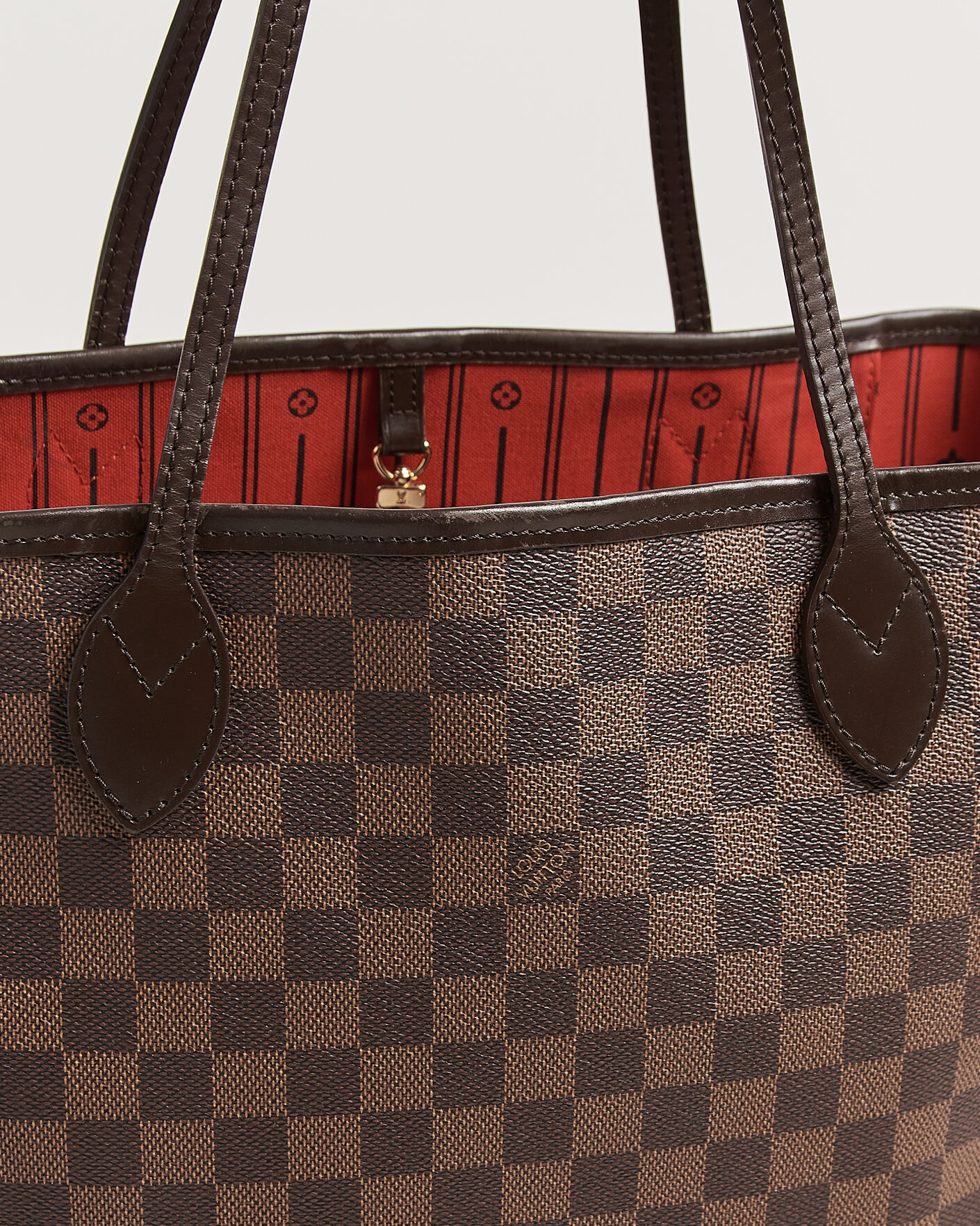 Herre | Pre-Owned & Vintage Bags | Louis Vuitton Pre-Owned | Neverfull MM Damier Ebene
