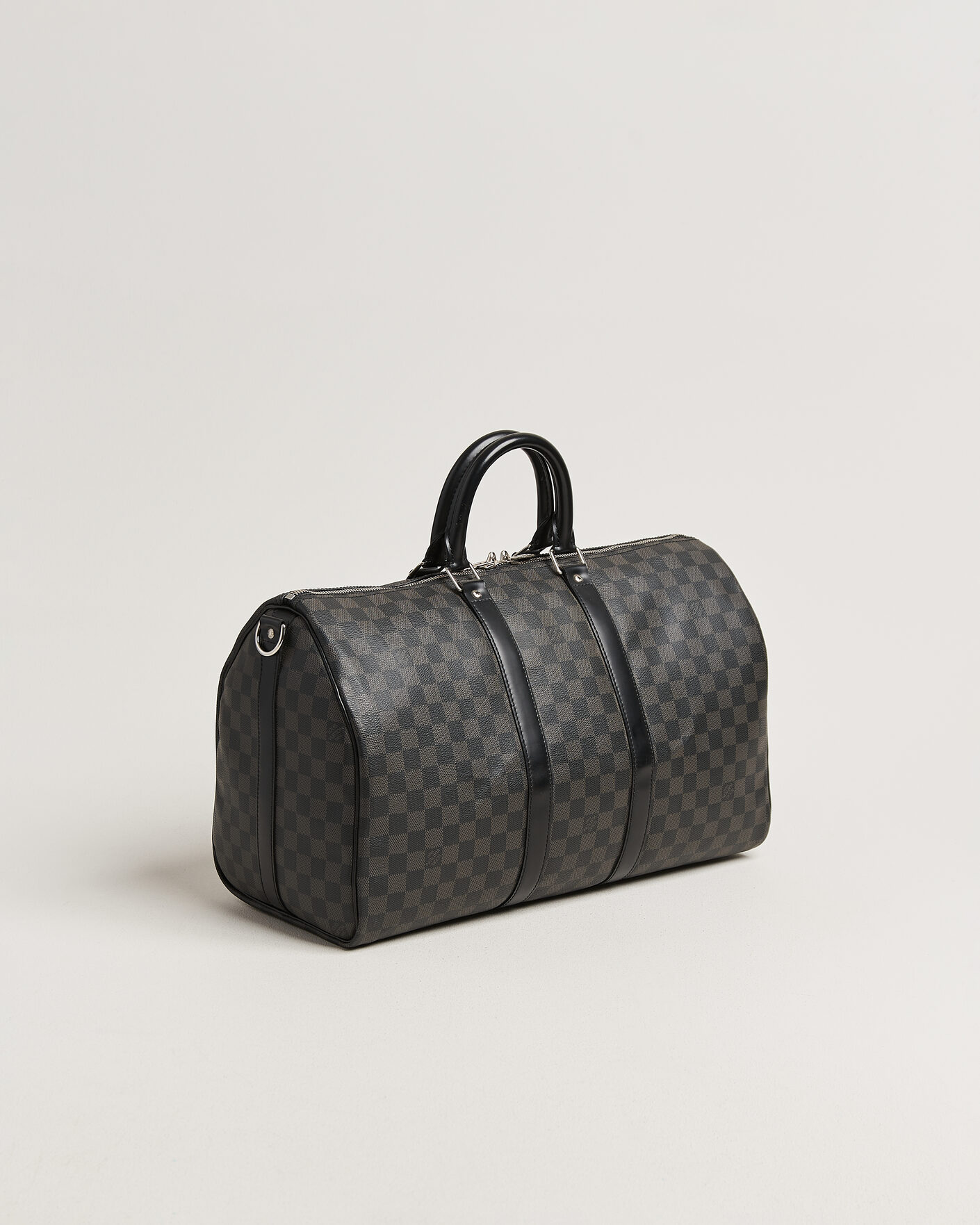 Herre | Pre-Owned & Vintage Bags | Louis Vuitton Pre-Owned | Keepall Bandouliére 45 Damier Graphite