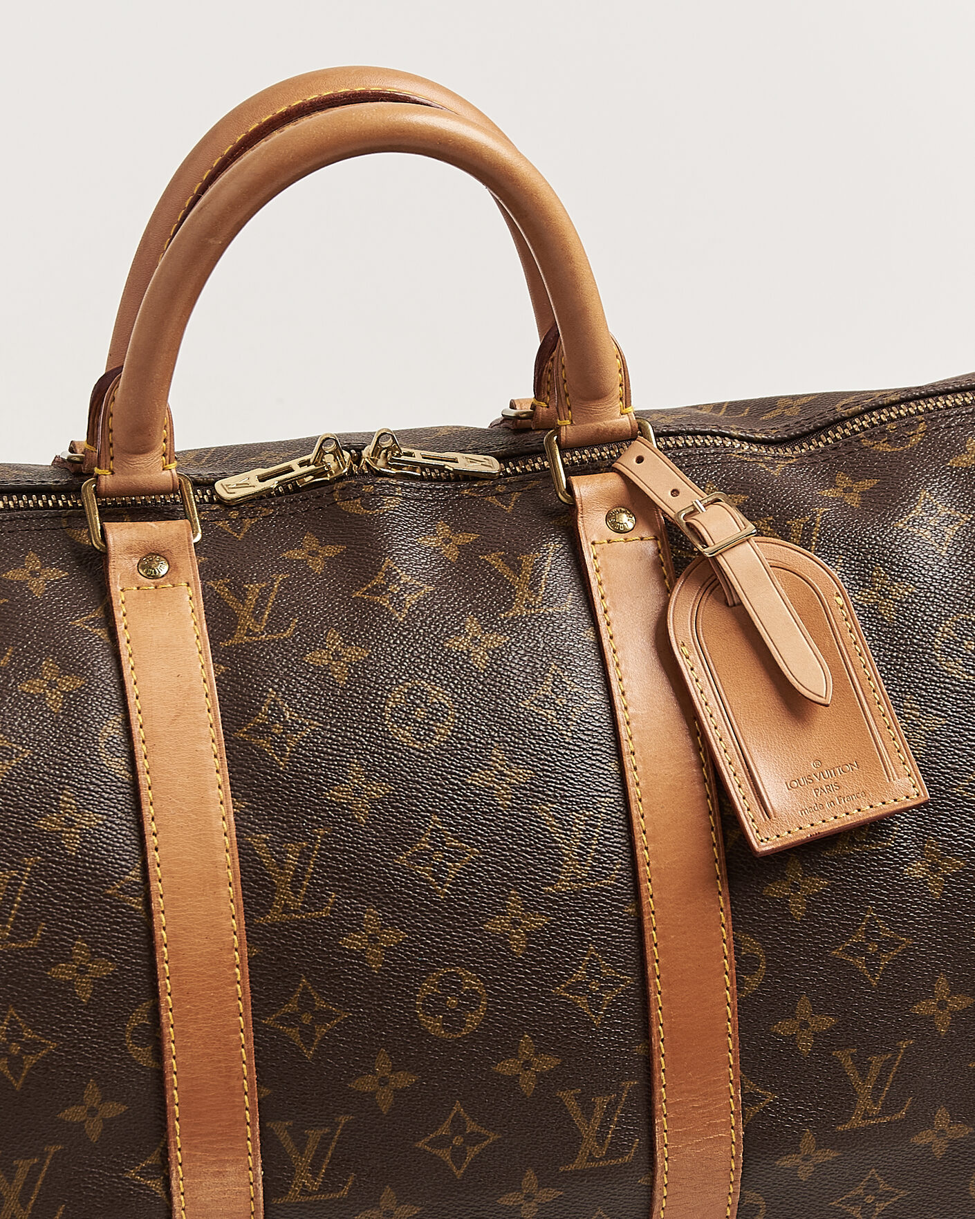 Herre | Pre-Owned & Vintage Bags | Louis Vuitton Pre-Owned | Keepall Bandouliére 50 Monogram