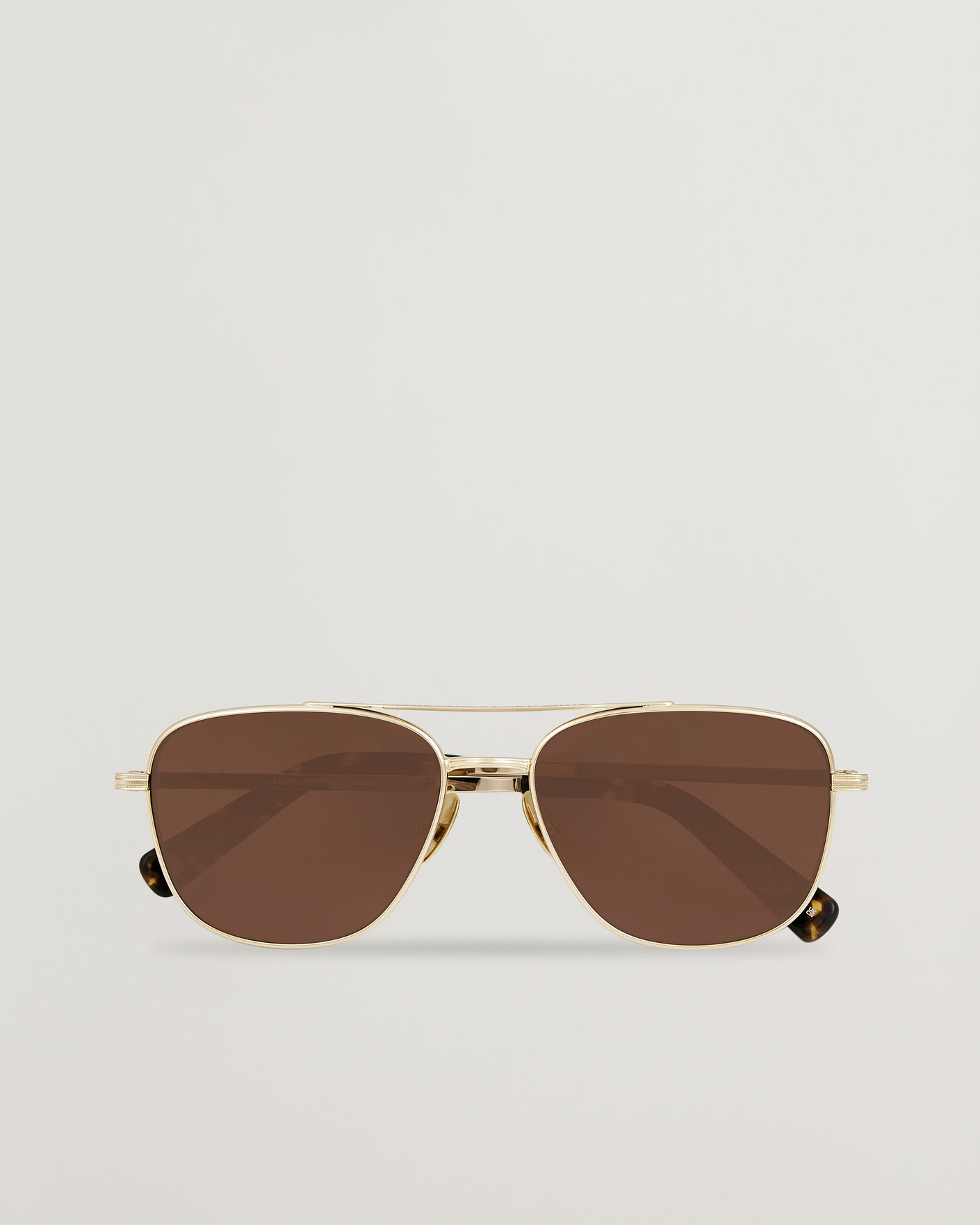 Herre | Solbriller | Garrett Leight | El Capitan Sunglasses Gold