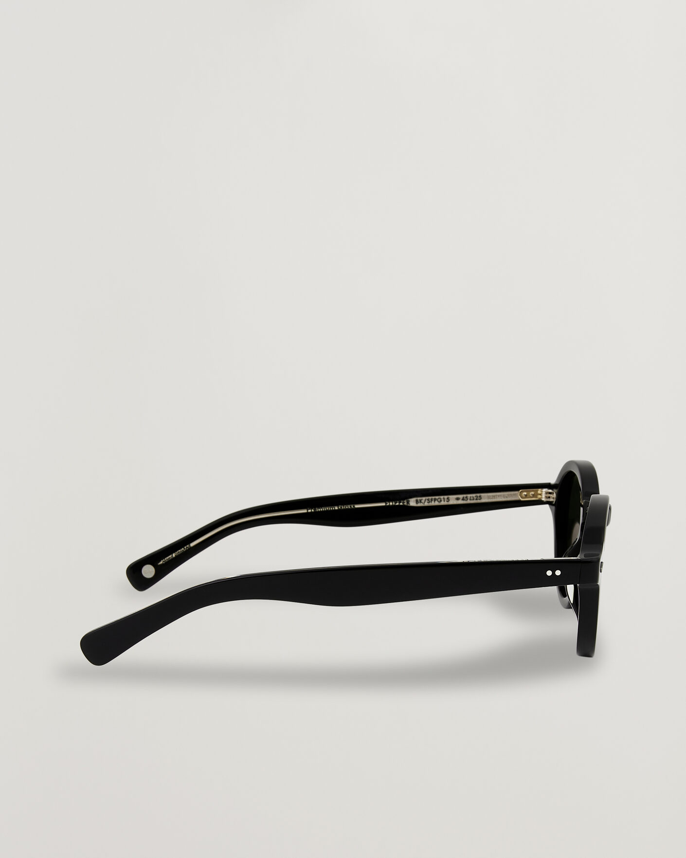 Herre | Solbriller | Garrett Leight | Flipper Sunglasses Black