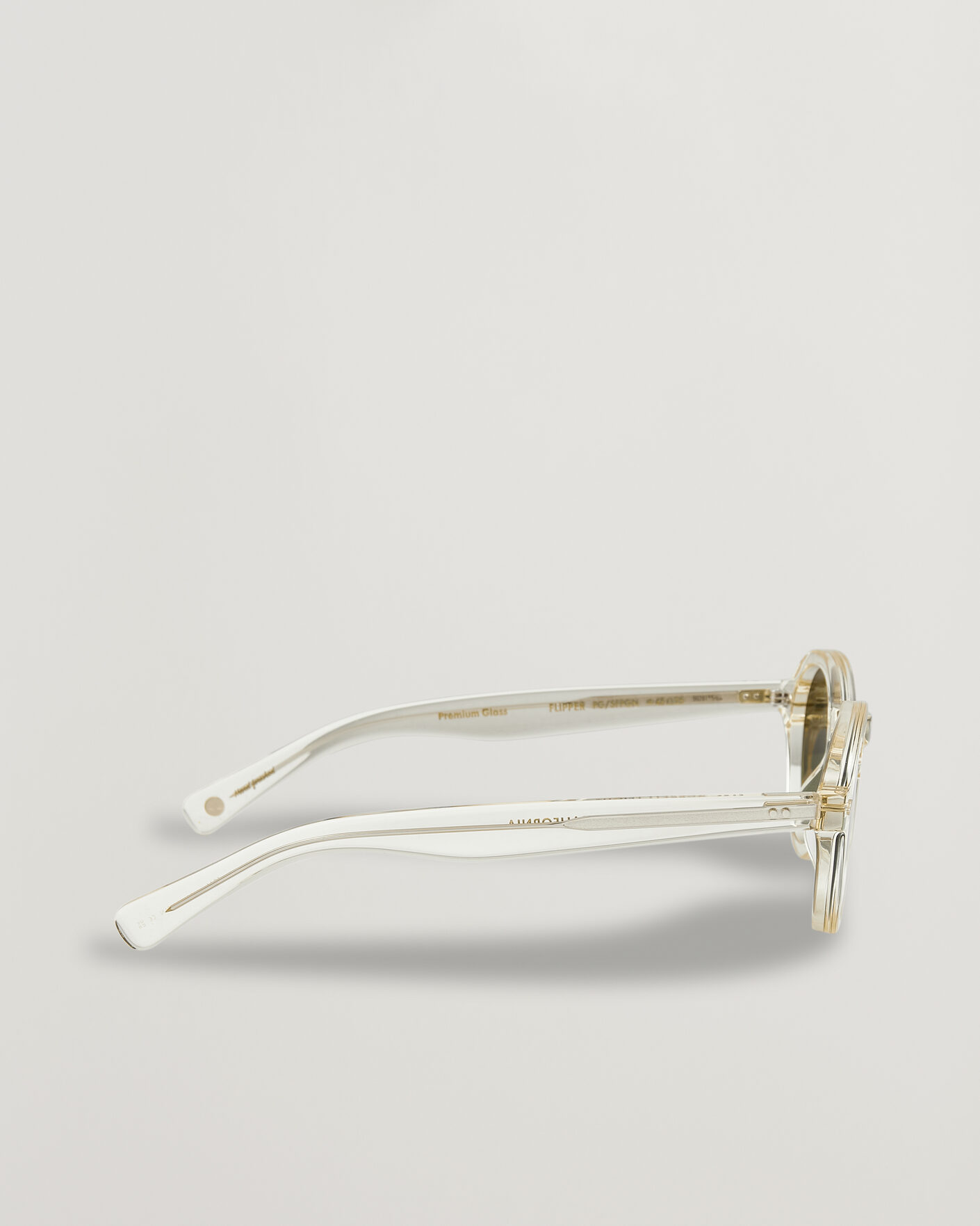 Herre | Solbriller | Garrett Leight | Flipper Sunglasses Pure Glass