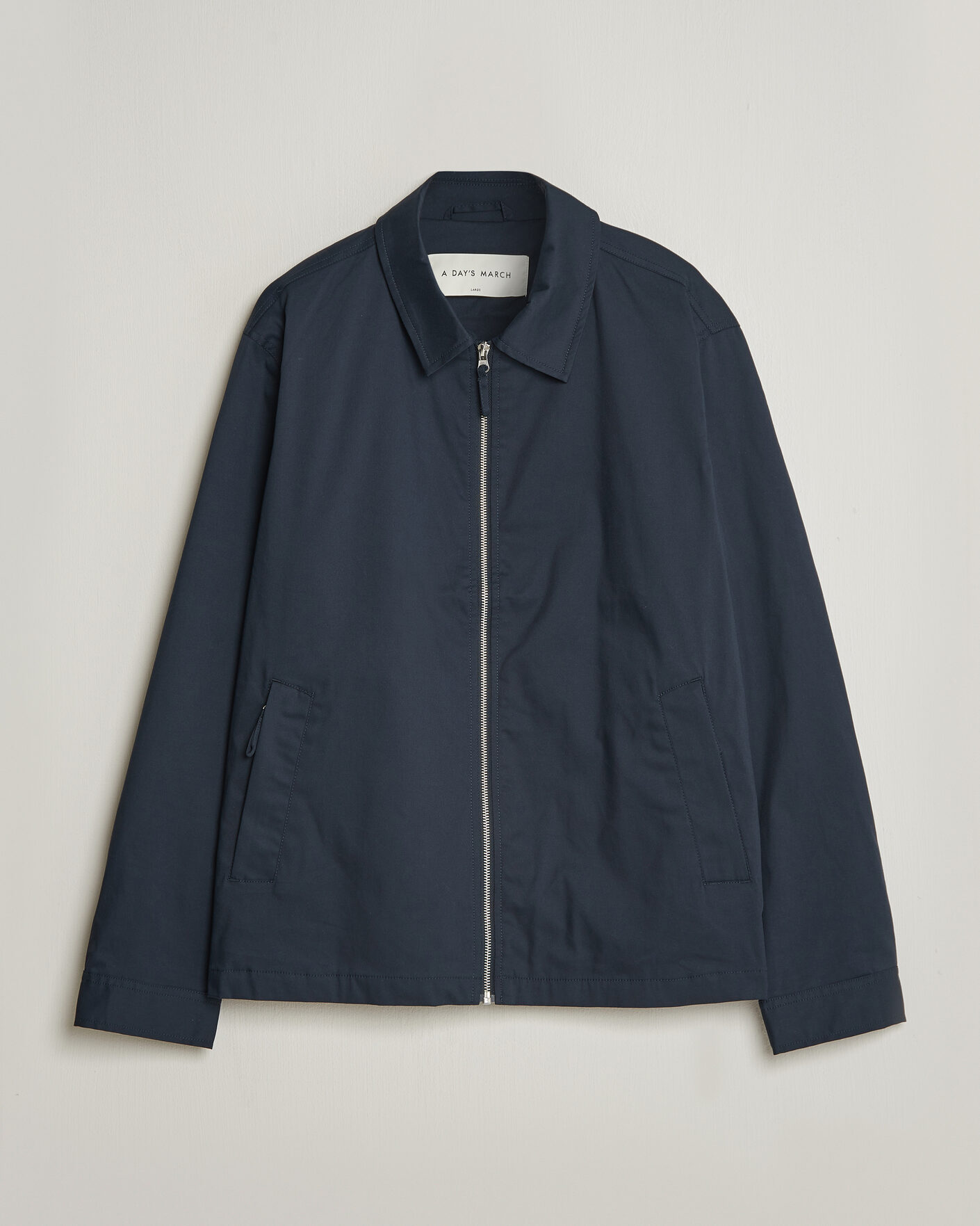 Herre | Jakker | A Day's March | Garland Cotton Jacket Navy