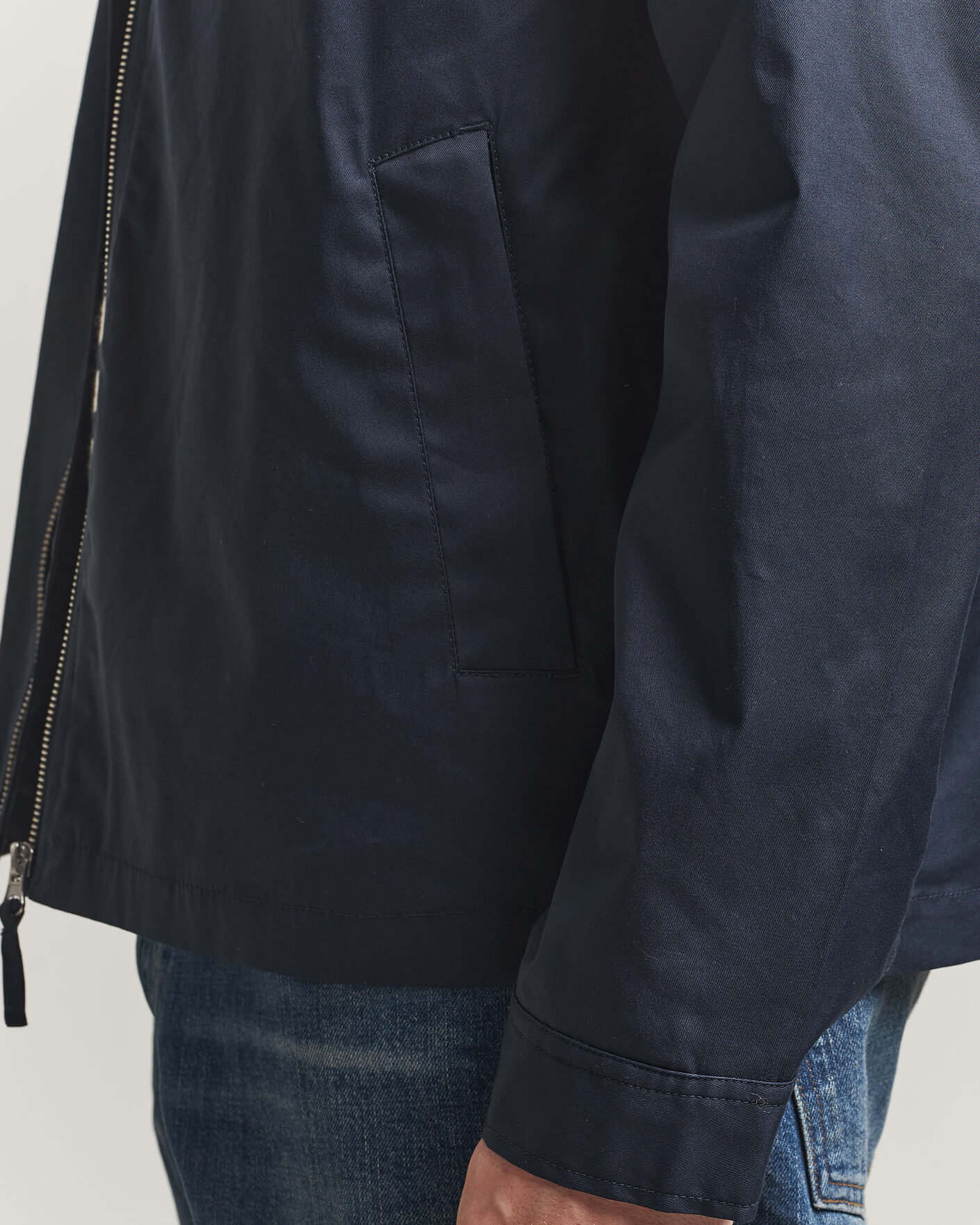 Herre | Jakker | A Day's March | Garland Cotton Jacket Navy