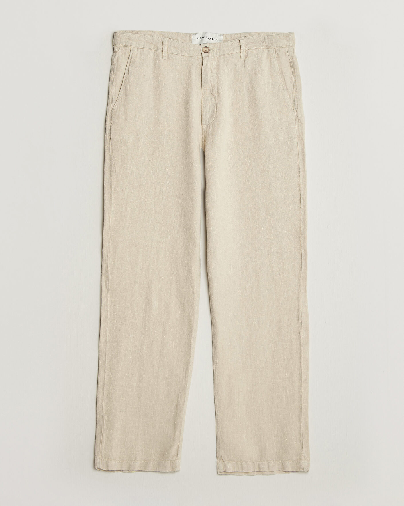 Herre | Bukser | A Day's March | Redwood Linen Trousers Oyster