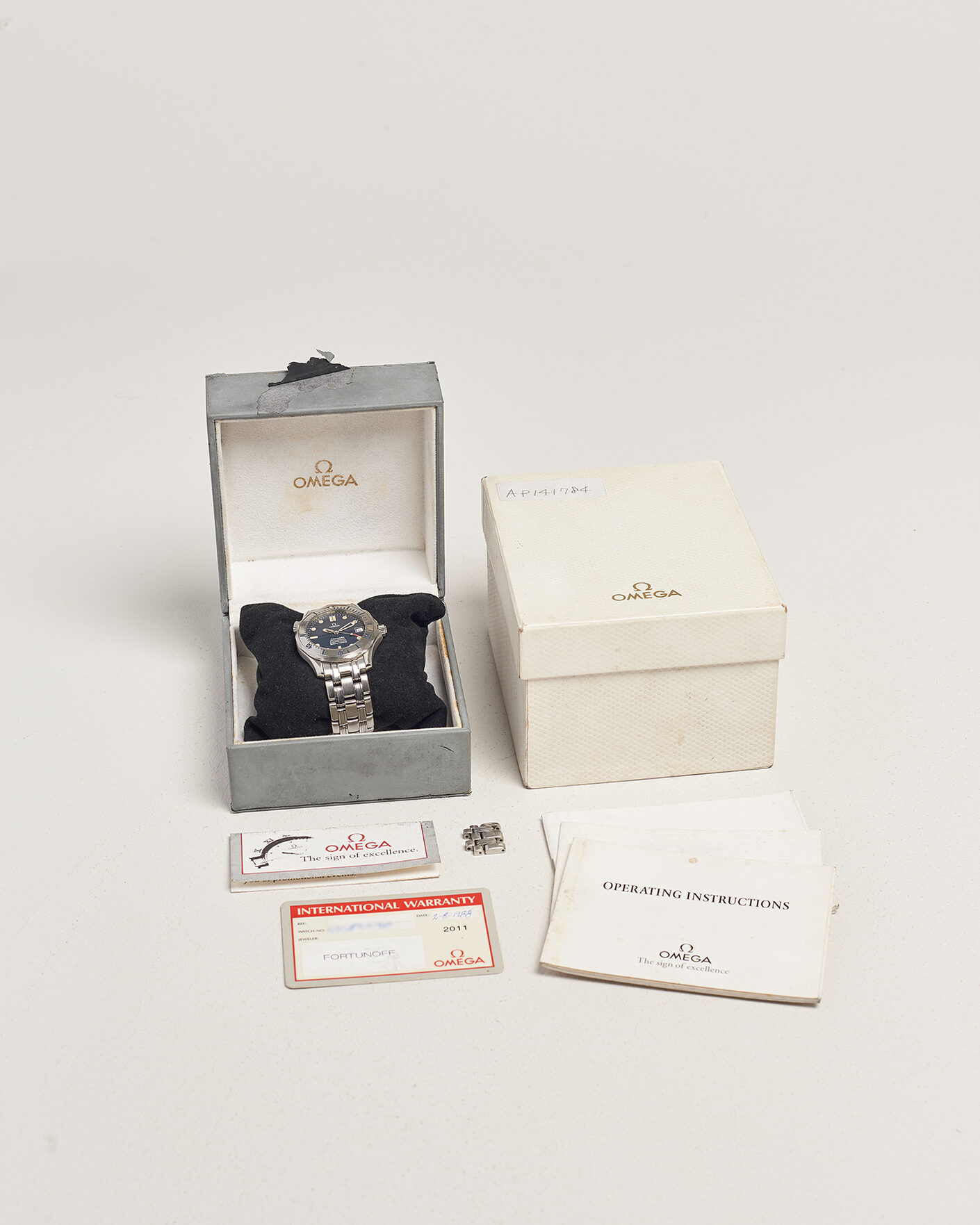 Herre | Pre-Owned & Vintage Watches | Omega Pre-Owned | Seamaster 300M SMP Midsize 