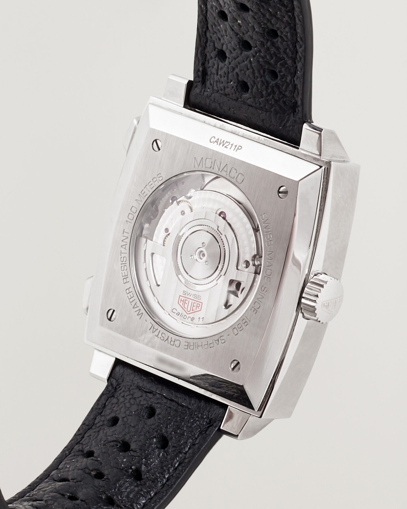 Herre | Tag Heuer Pre-Owned Monaco Caliber 11 | Tag Heuer Pre-Owned | Monaco Caliber 11