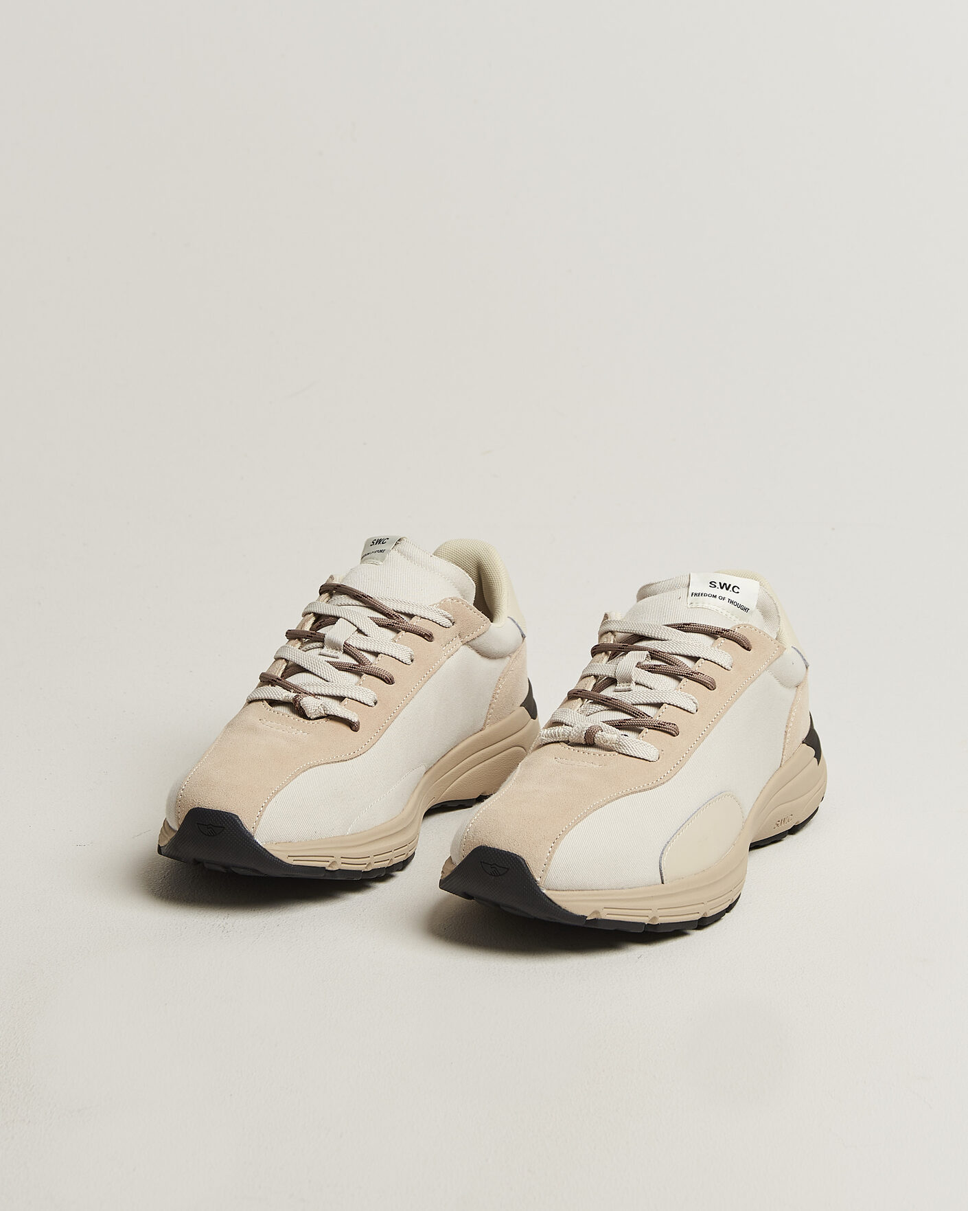 Herre | Sneakers | Stepney Workers Club | Legion Suede Twill Sneaker Oat