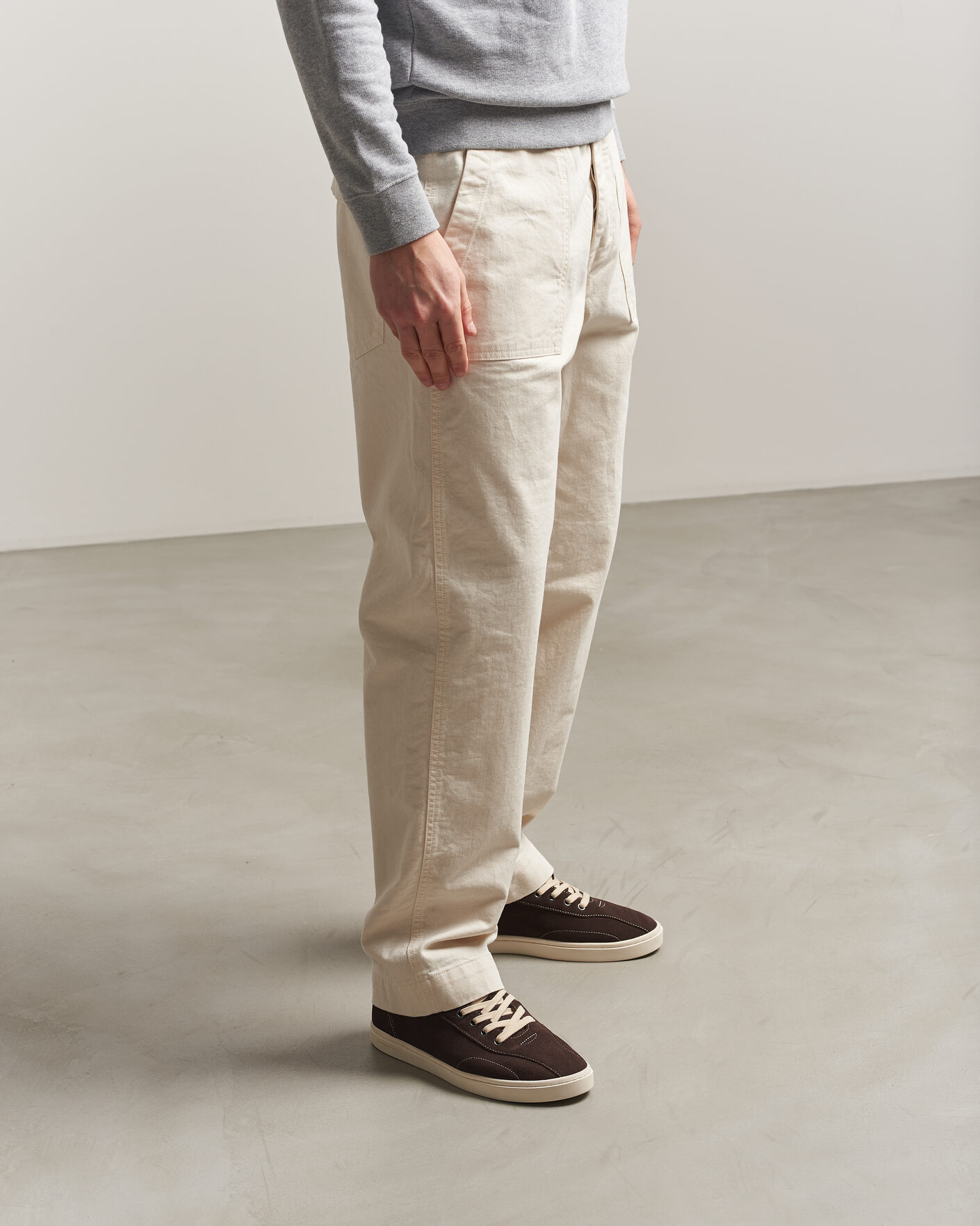 Herre | Sneakers | Stepney Workers Club | Surma Suede Sneaker Dark Brown