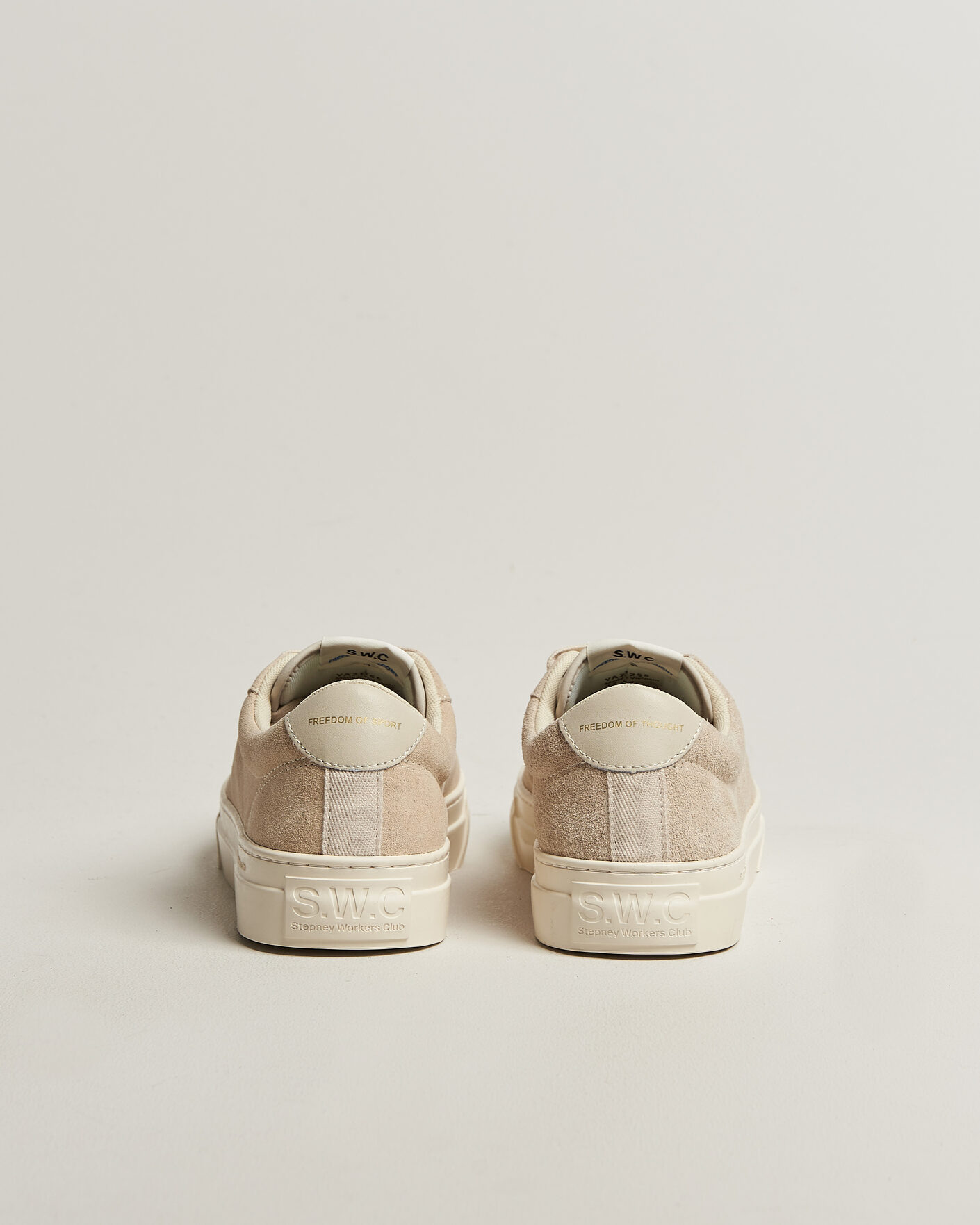 Herre | Sneakers | Stepney Workers Club | Dellow 02 Cupsole Suede Sneaker Oat