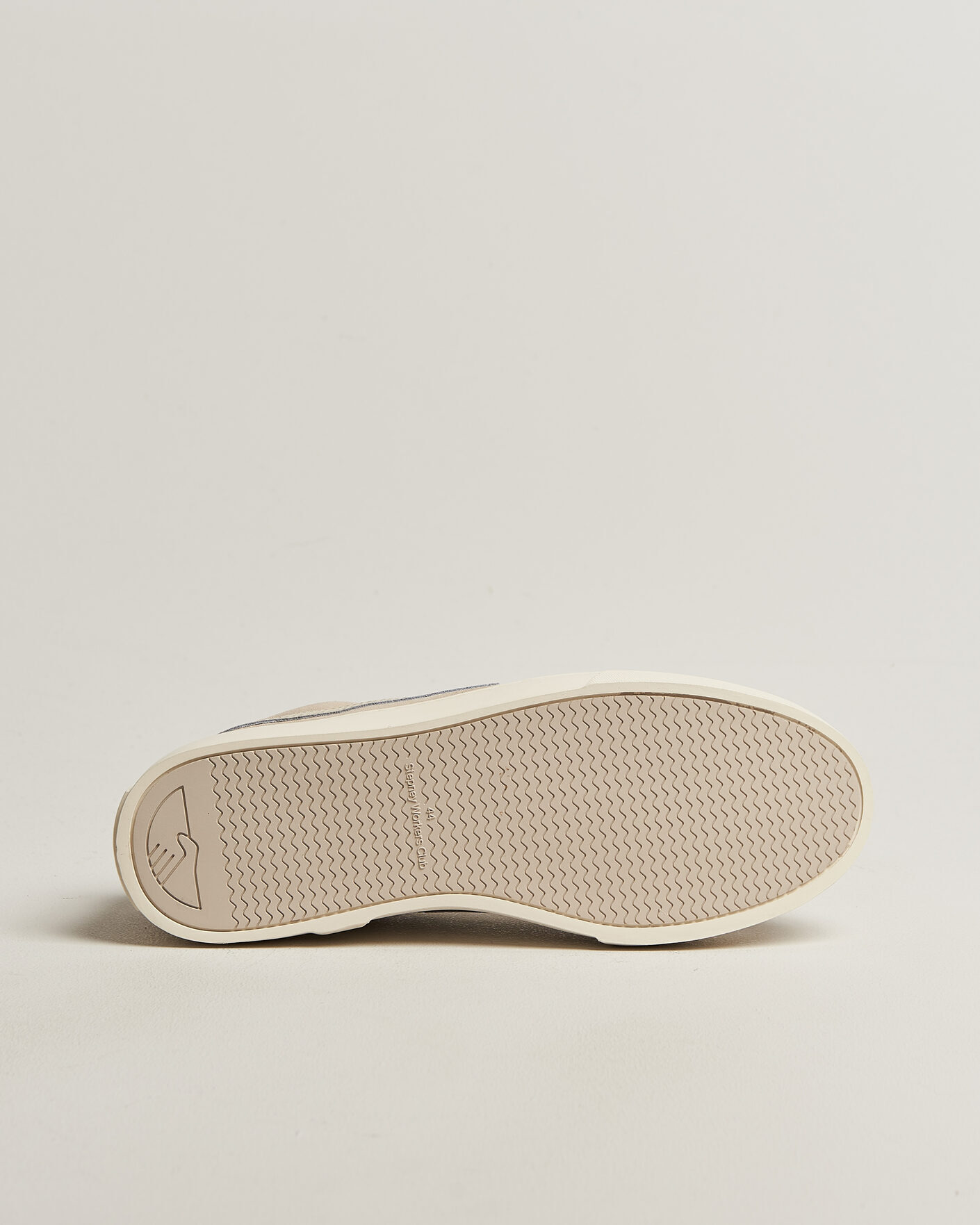 Herre | Sneakers | Stepney Workers Club | Dellow S-Strike Cupsole Suede Sneaker Oat