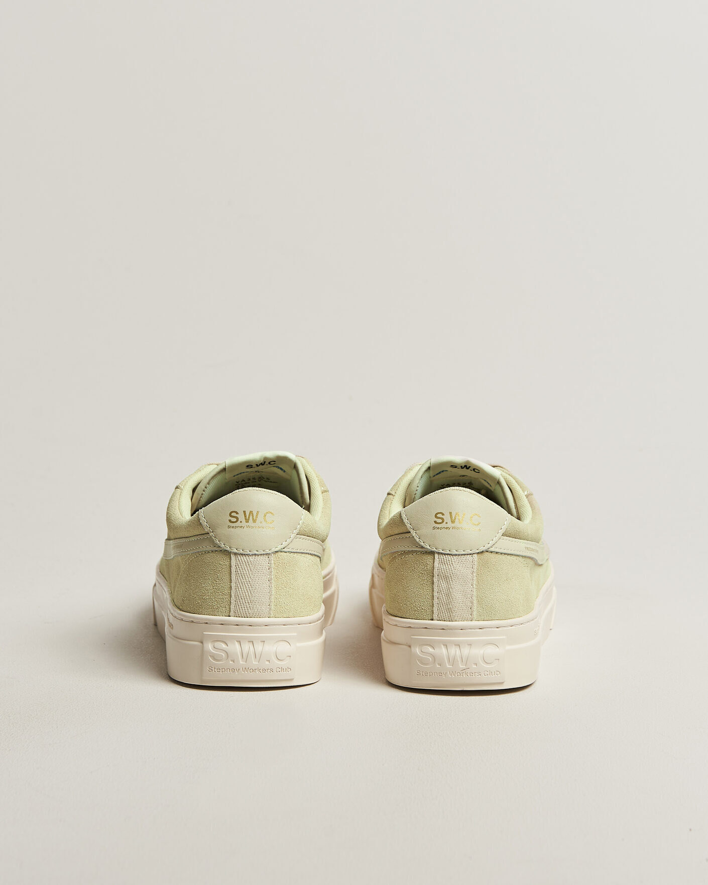 Herre | Sneakers | Stepney Workers Club | Dellow S-Strike Cupsole Suede Sneaker Oat