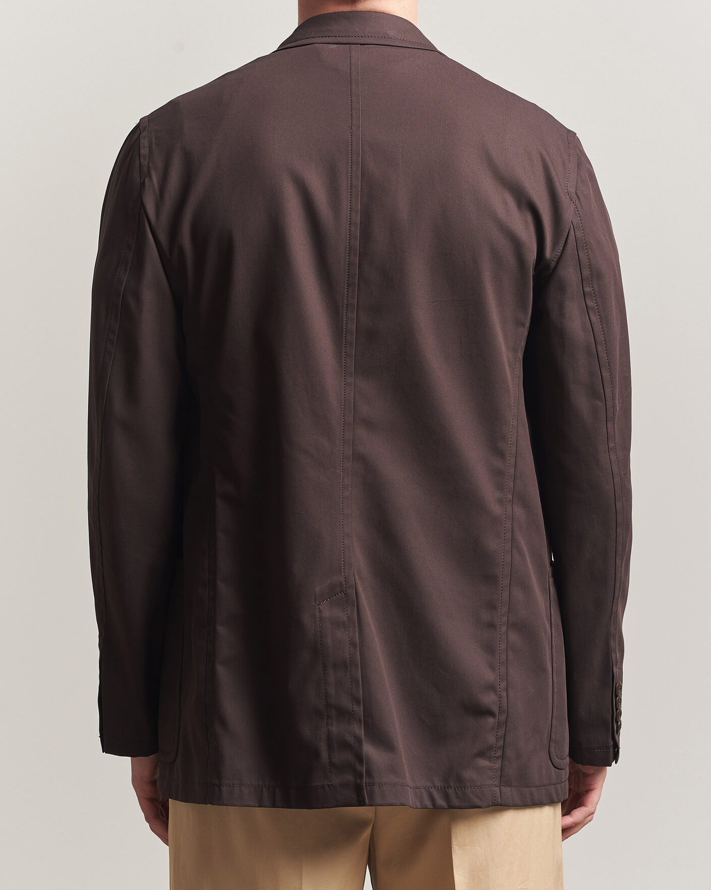 Herre | Dressjakker | Filippa K | Reese Cotton Double Breasted Blazer Dark Chocolate