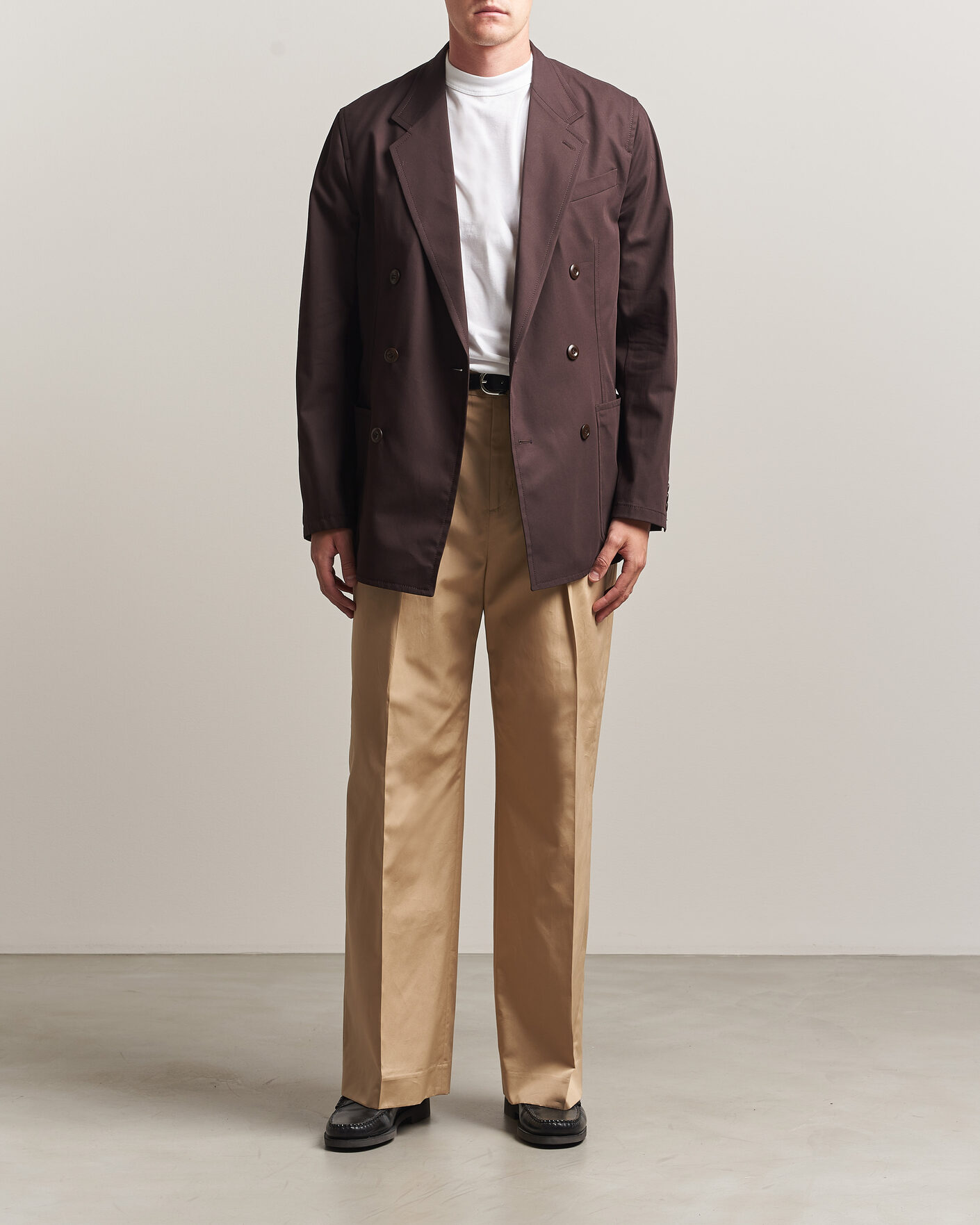 Herre | Bukser | Filippa K | Milo Cotton Trousers Canvas Beige