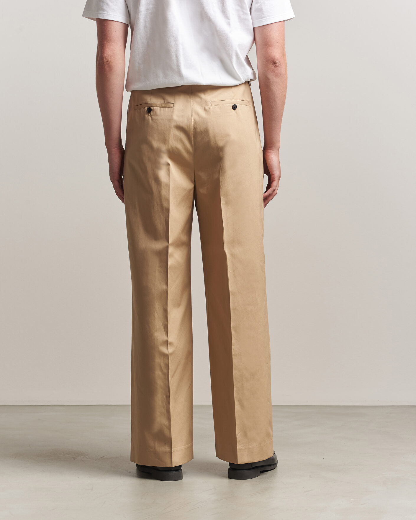 Herre | Bukser | Filippa K | Milo Cotton Trousers Canvas Beige