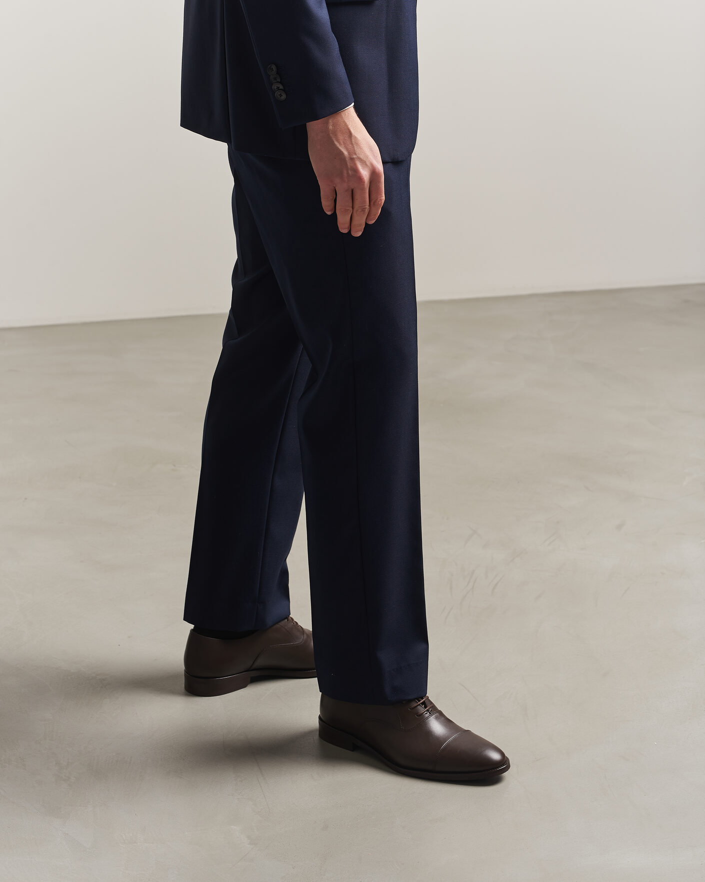 Herre | Oxfords | Myrqvist | Vinterviken II Oxford Dark Brown Calf