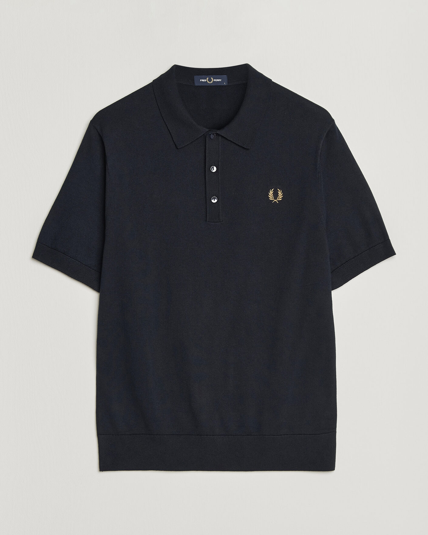 Herre | Pikéer | Fred Perry | Cotton Knitted Polo Navy