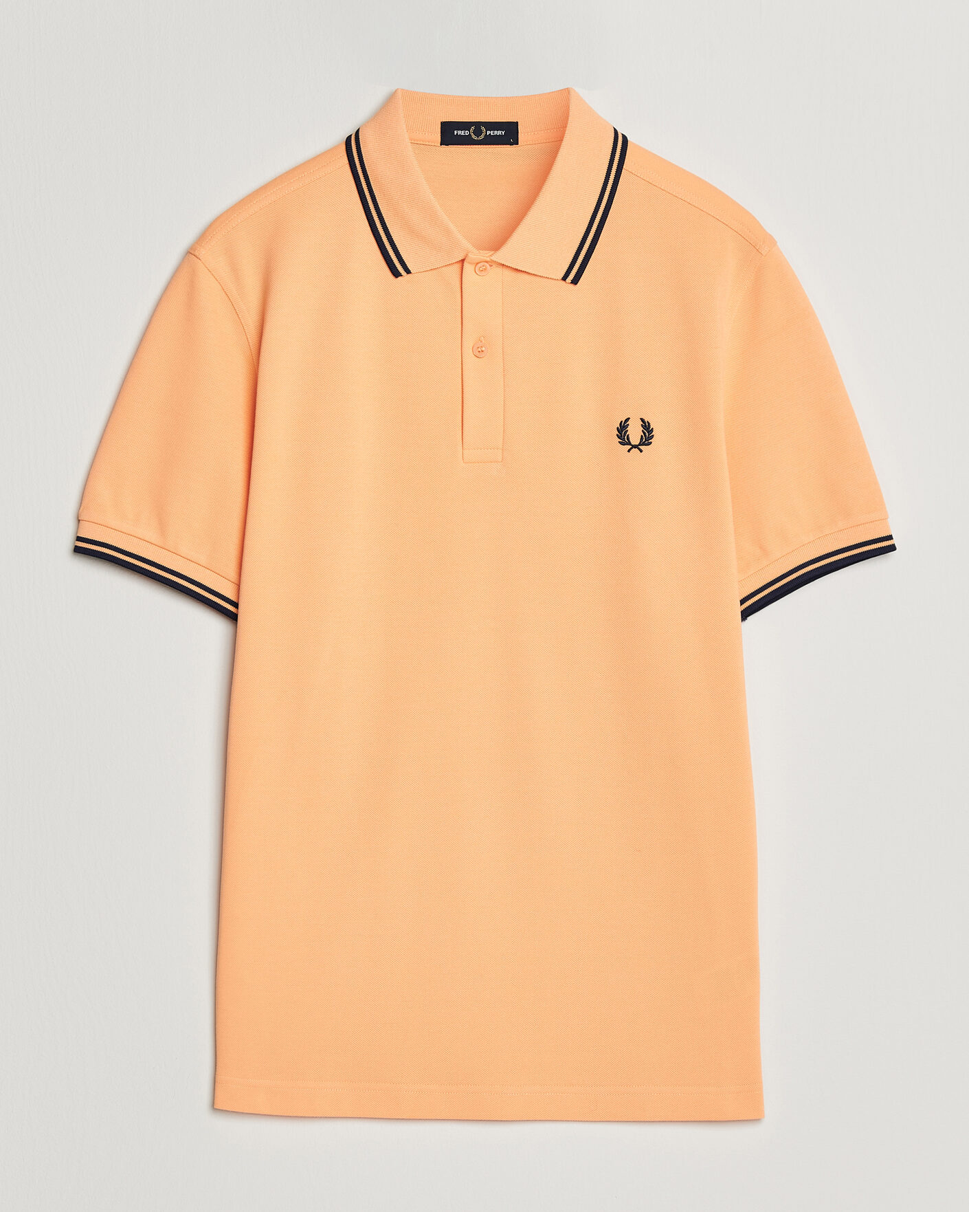 Herre | Pikéer | Fred Perry | Twin Tipped Polo Shirt Peach