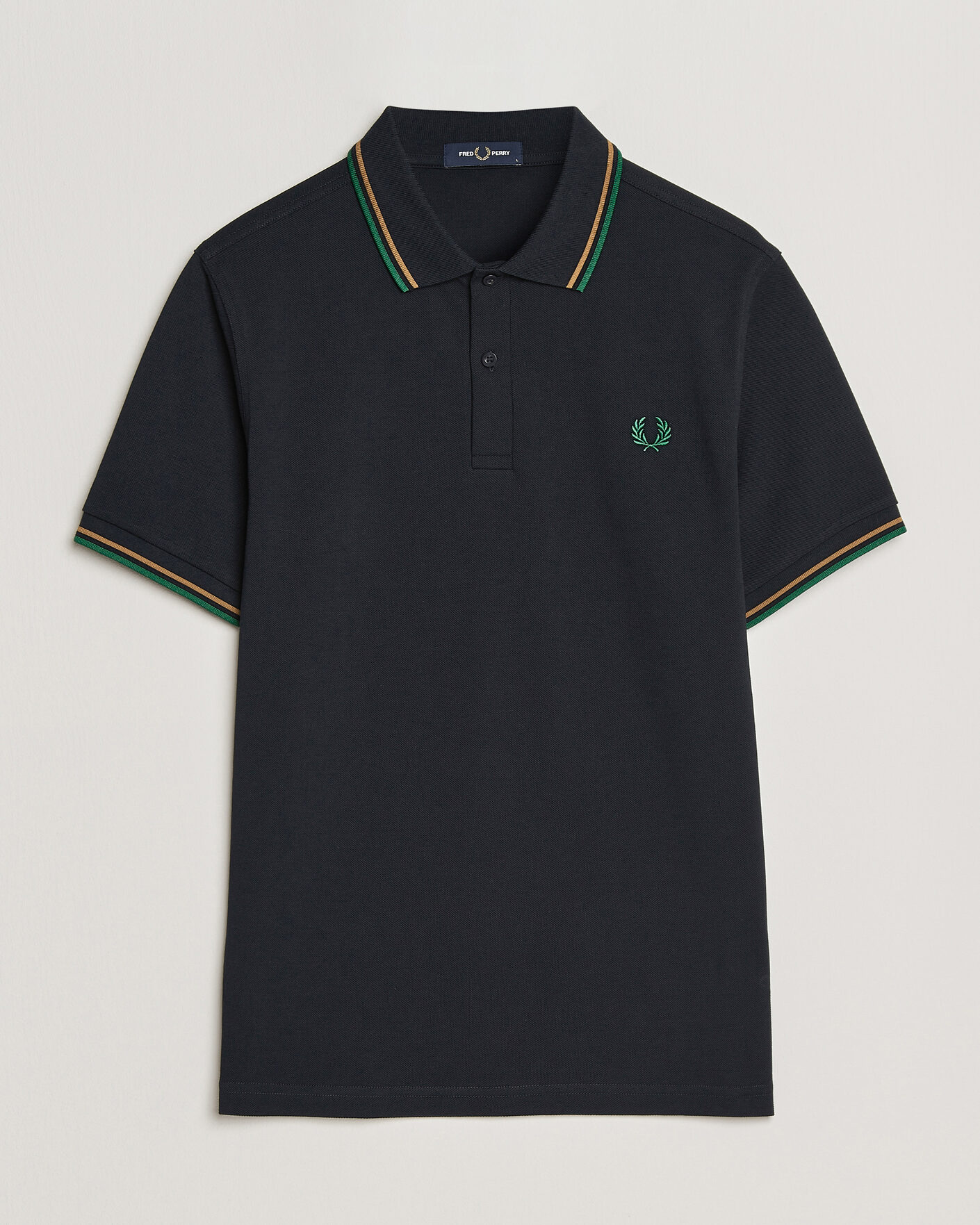 Herre | Pikéer | Fred Perry | Twin Tipped Polo Shirt Navy