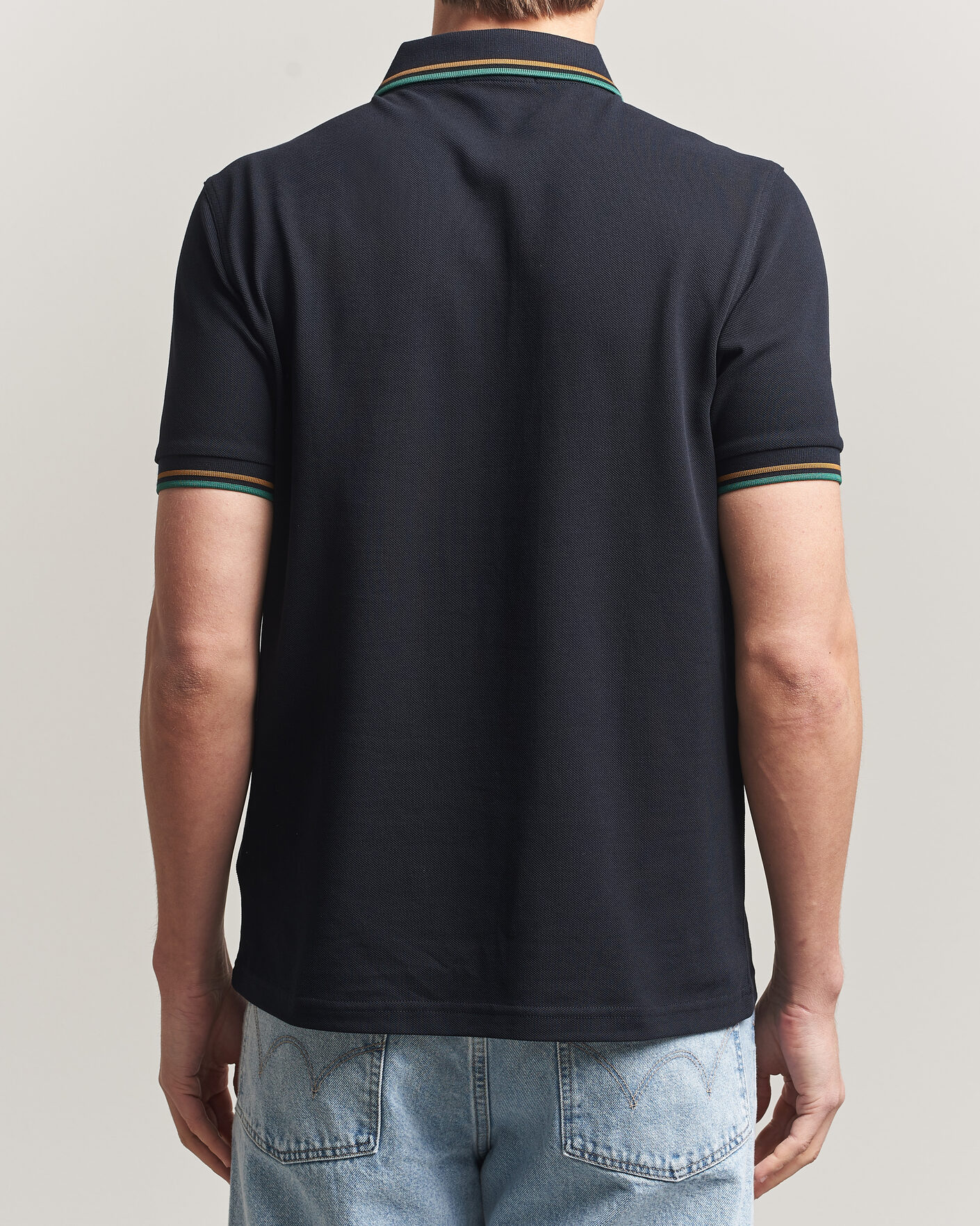 Herre | Pikéer | Fred Perry | Twin Tipped Polo Shirt Navy