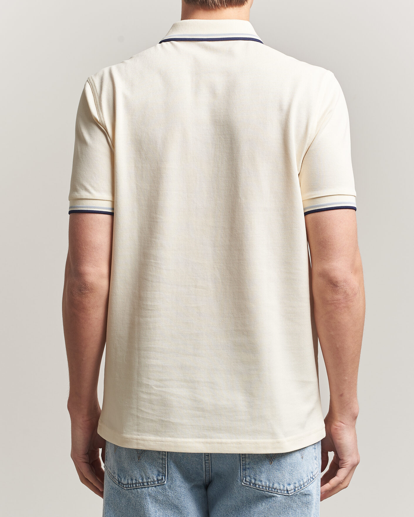 Herre | Pikéer | Fred Perry | Twin Tipped Polo Shirt Ecru