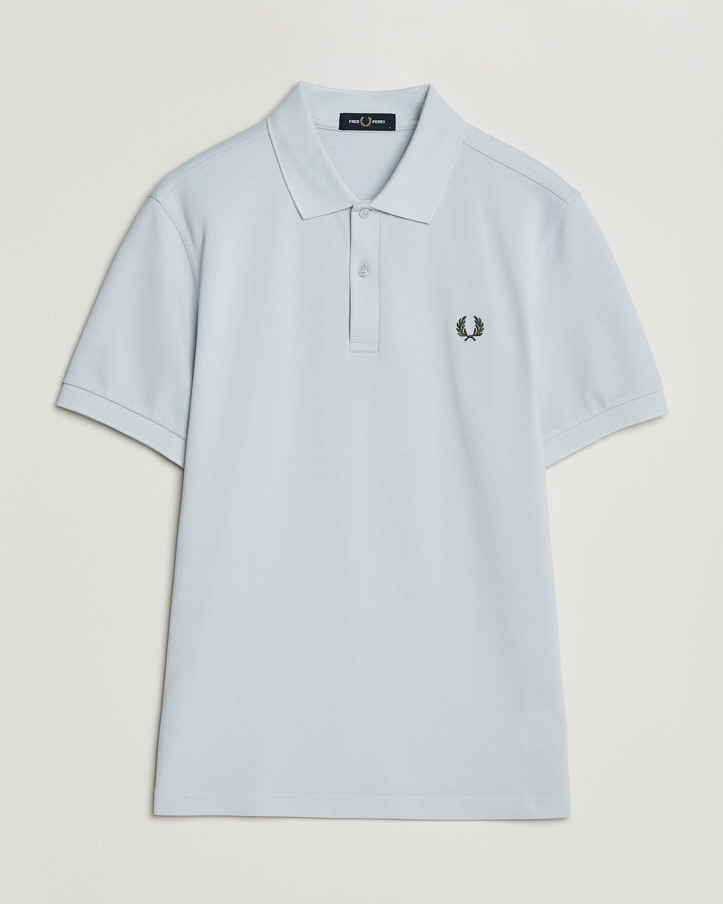 Herre | Pikéer | Fred Perry | Plain Polo Shirt Dusty Blue