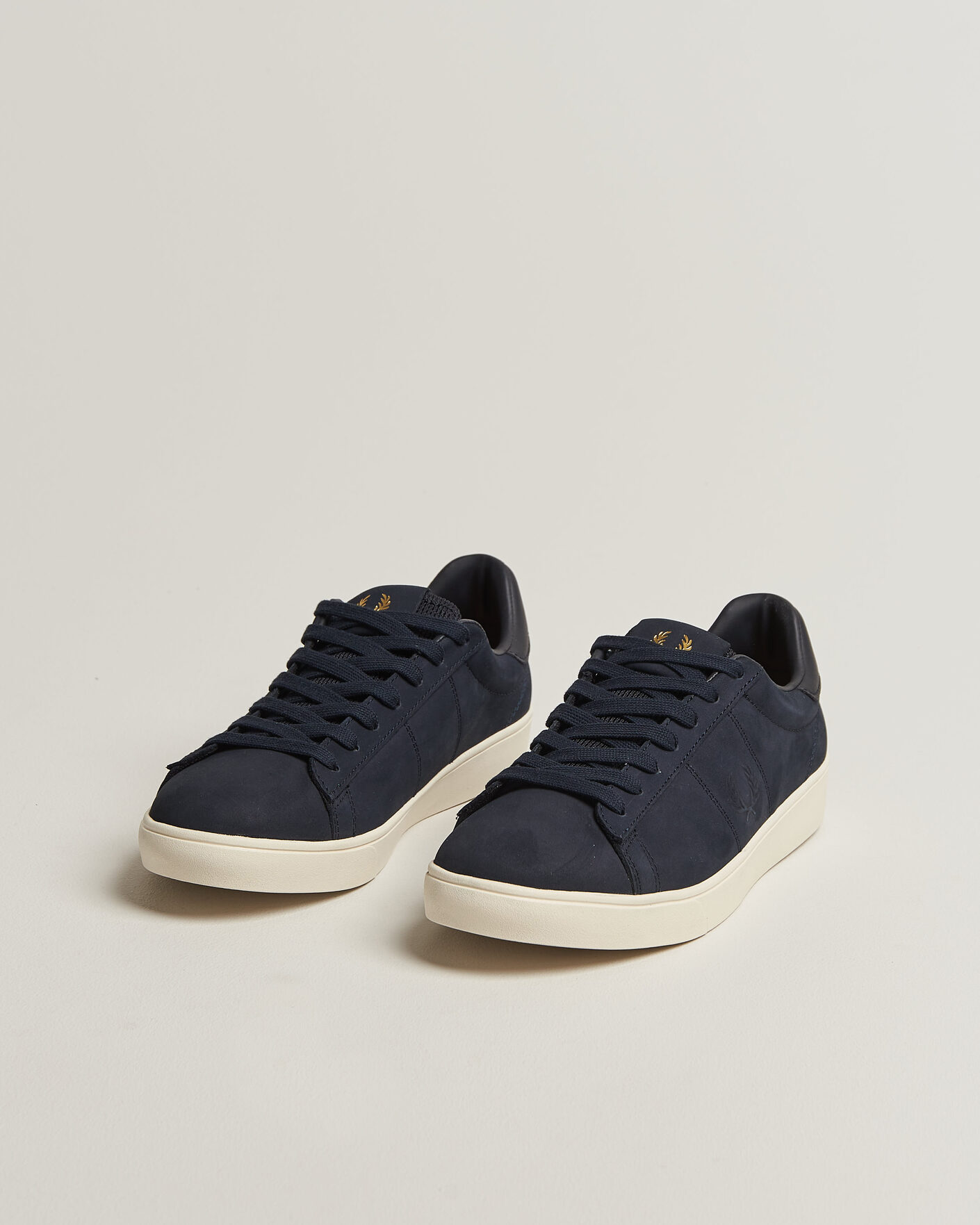 Herre | Sneakers | Fred Perry | Spencer Nubuck Sneaker Navy
