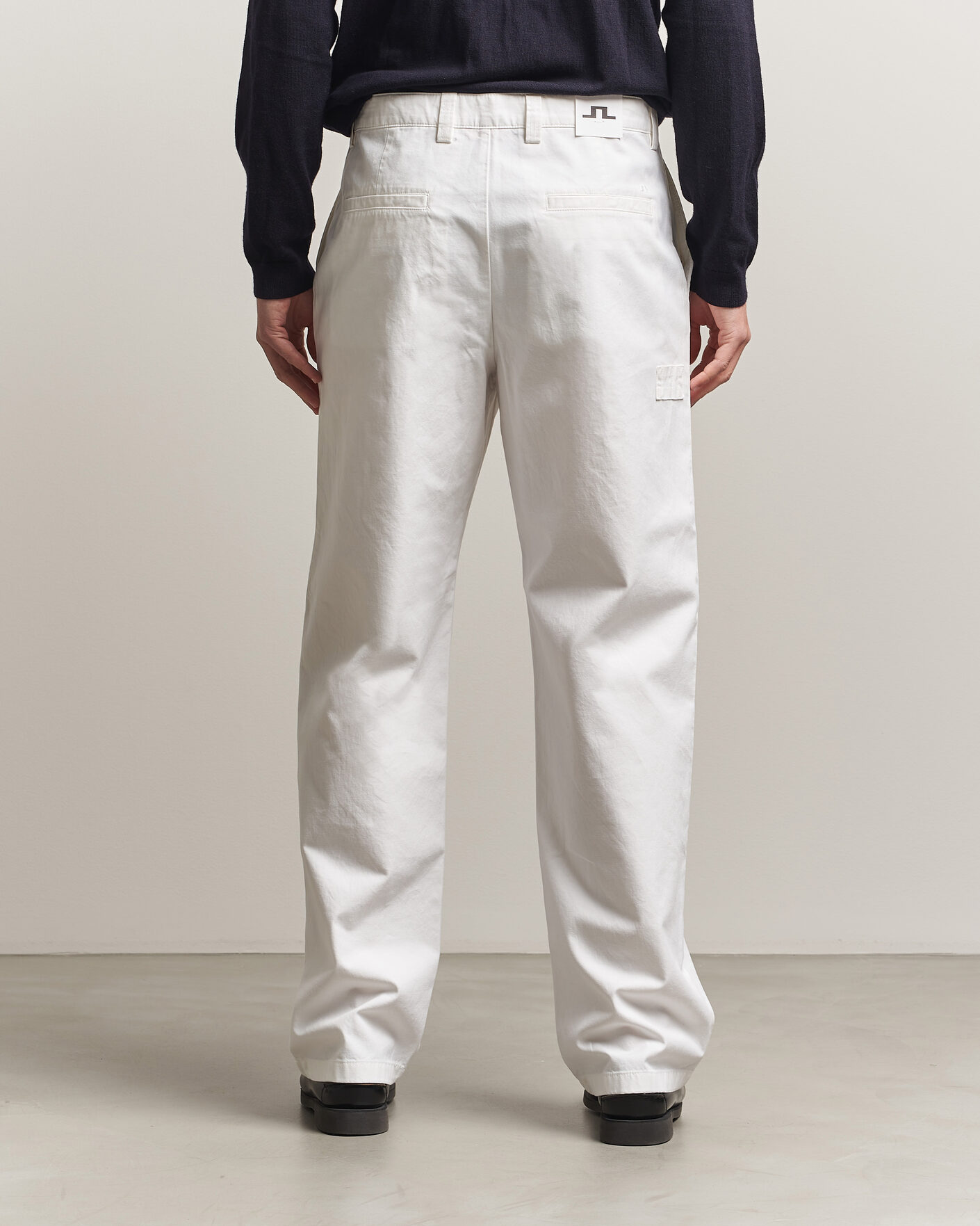 Herre | Bukser | J.Lindeberg | Devyn Cotton Twill Pants White