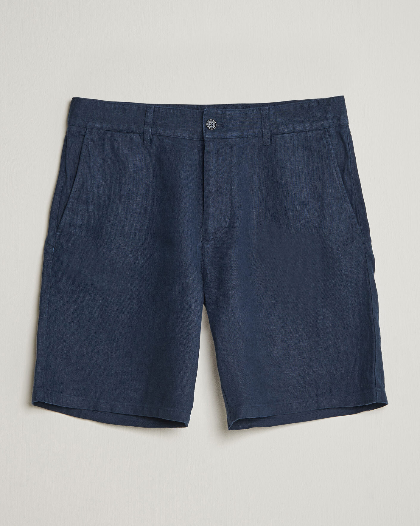 Herre |  | NN07 | Aden Linen Shorts Navy Blue