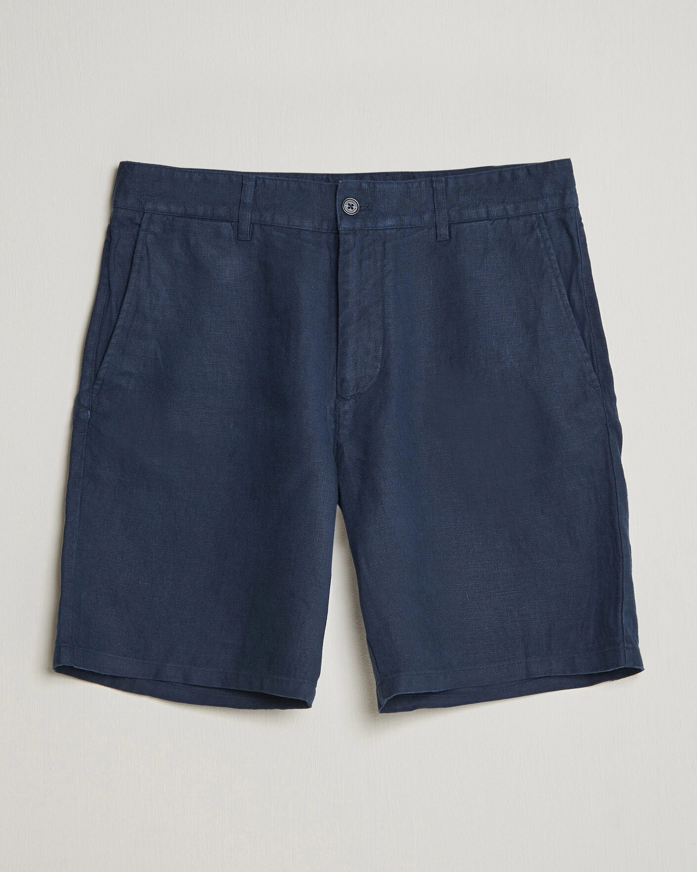 Herre | Shorts | NN07 | Aden Linen Shorts Navy Blue
