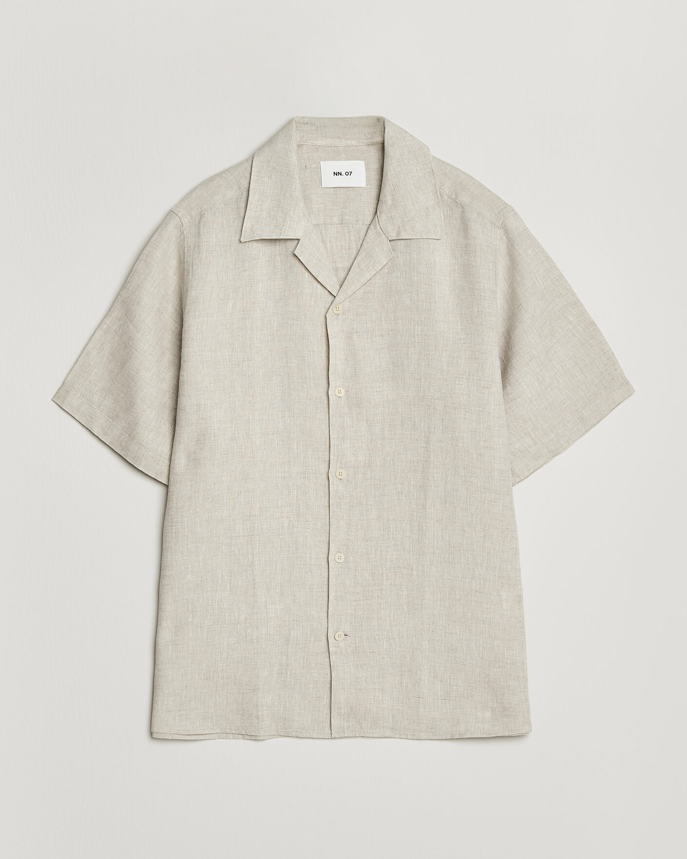 Herre | Skjorter | NN07 | Julio Linen Resort Shirt Oat