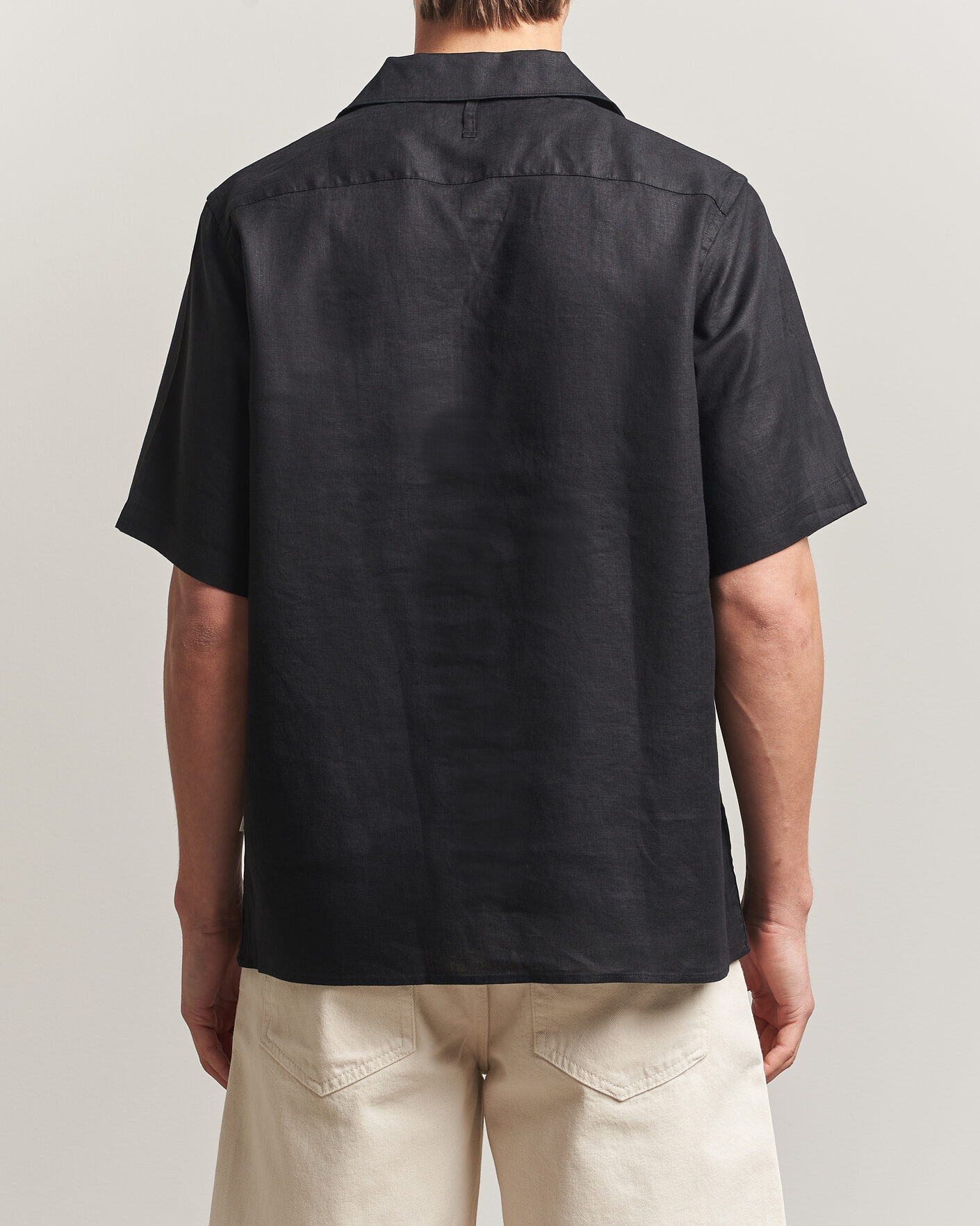 Herre | Skjorter | NN07 | Julio Linen Resort Shirt Black