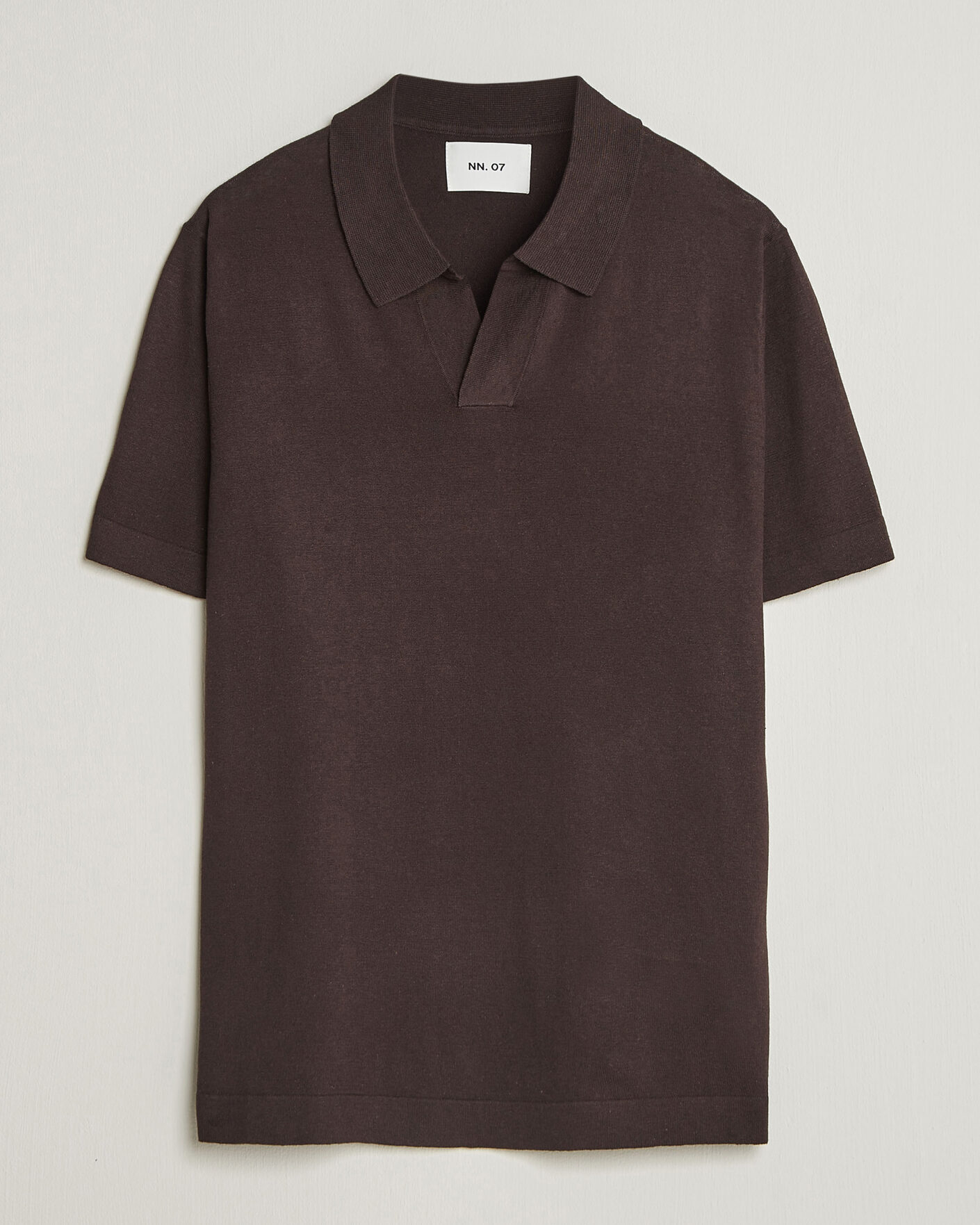 Herre | Pikéer | NN07 | Ryan Cotton/Linen Polo Dusky Port