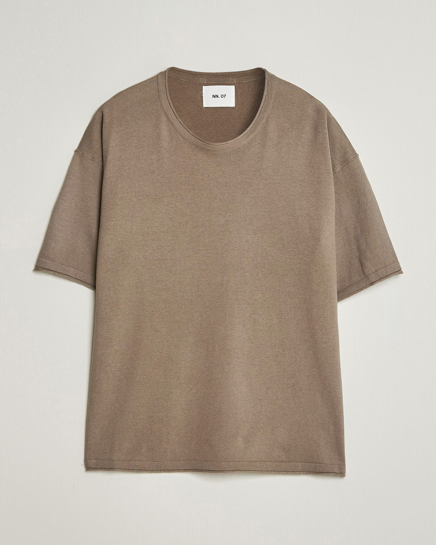 Herre |  | NN07 | Ryan Cotton/Linen T-Shirt Clay Mirage