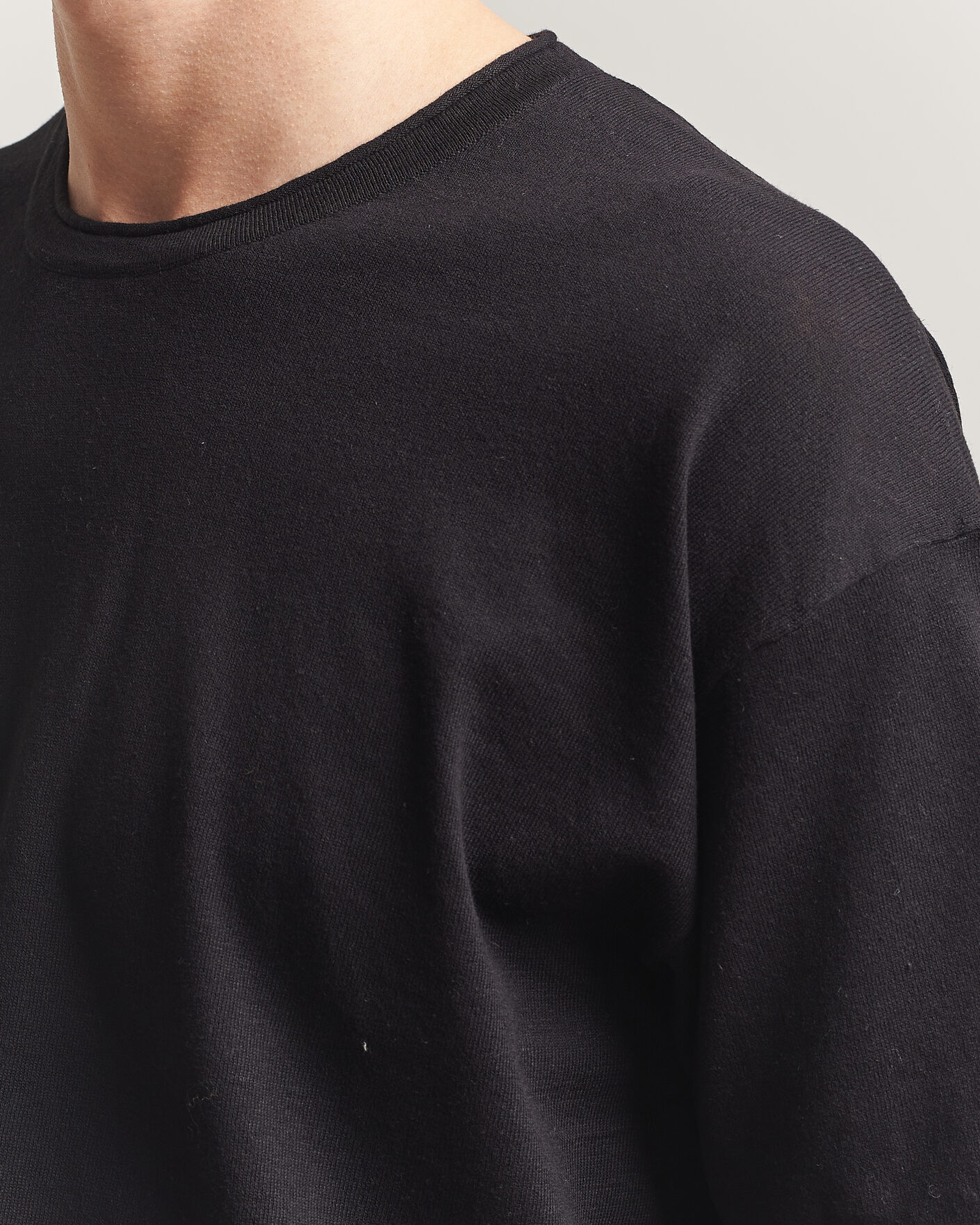 Herre | T-Shirts | NN07 | Ryan Cotton/Linen T-Shirt Black