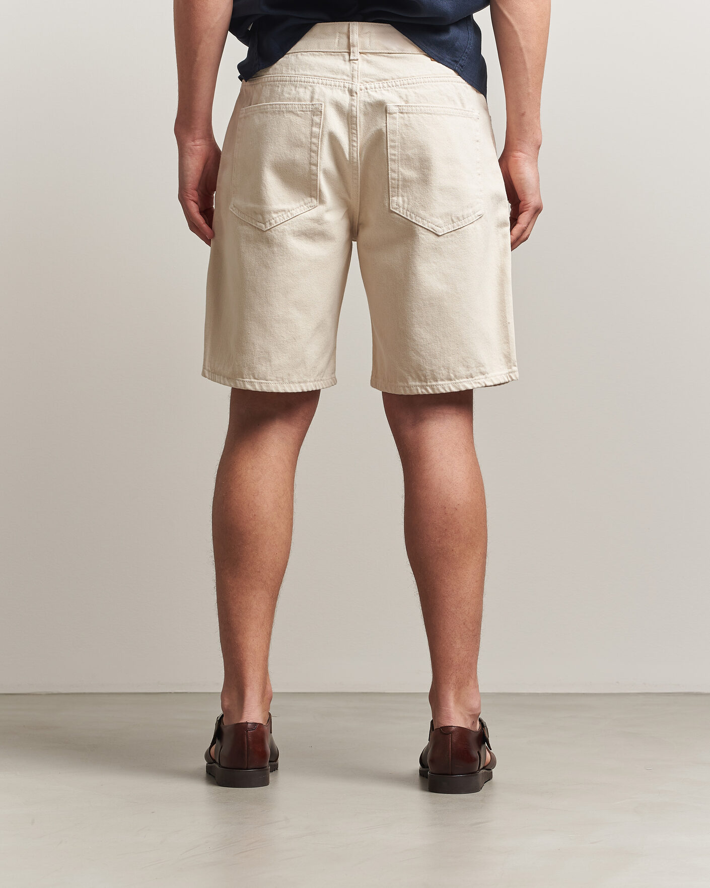 Herre | Shorts | NN07 | Otis Denim Shorts Ecru