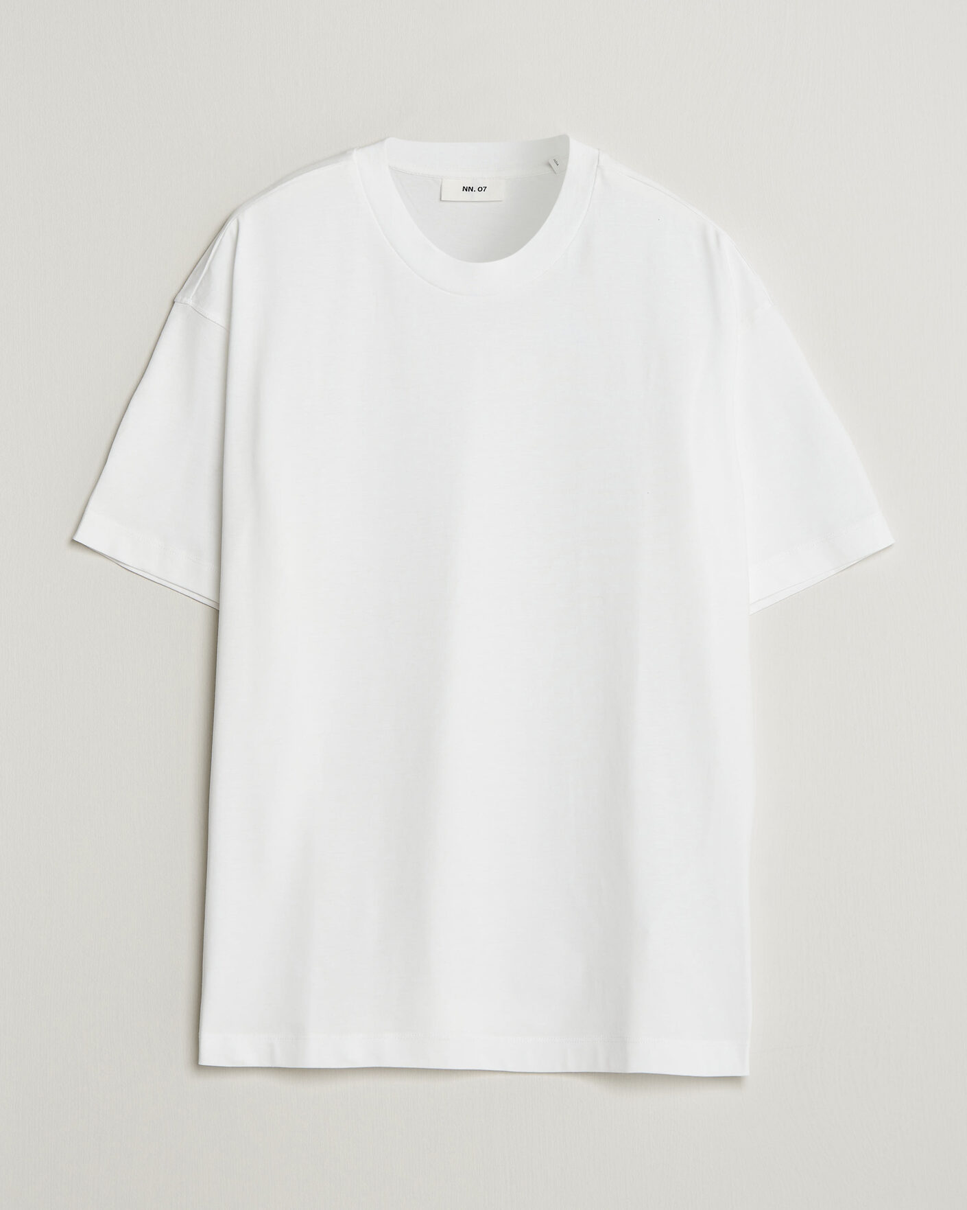 Herre | T-Shirts | NN07 | Lionel Suvin Cotton Crew Neck T-Shirt White