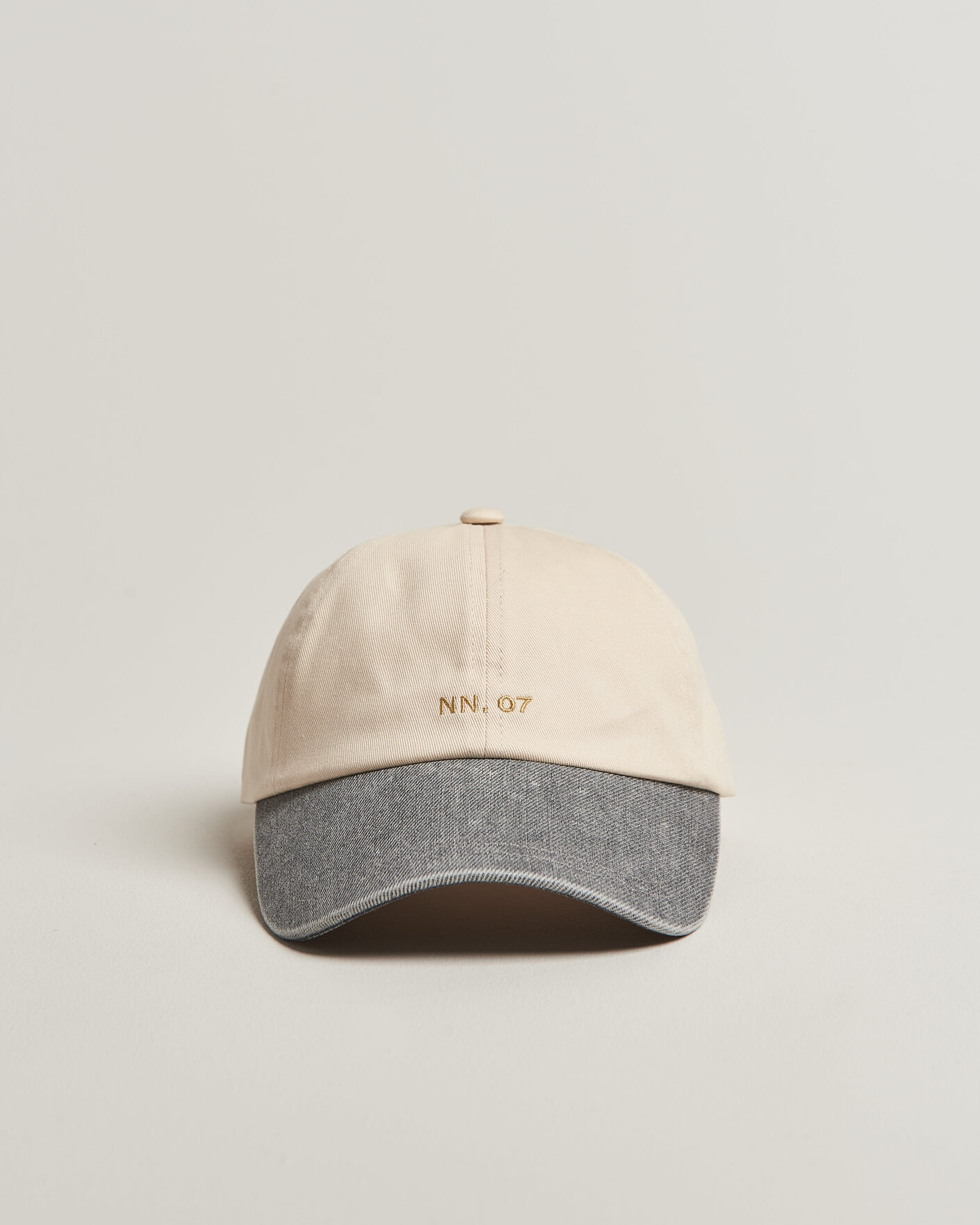Herre | Hatter og capser | NN07 | Logo Cap Grey Denim