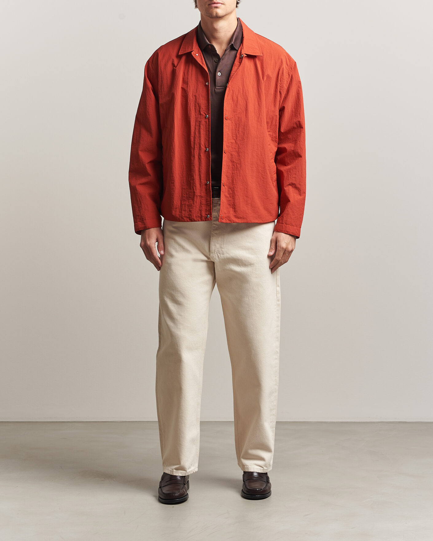 Herre | Jakker | NN07 | Frenton Coach Jacket Sienna Heat