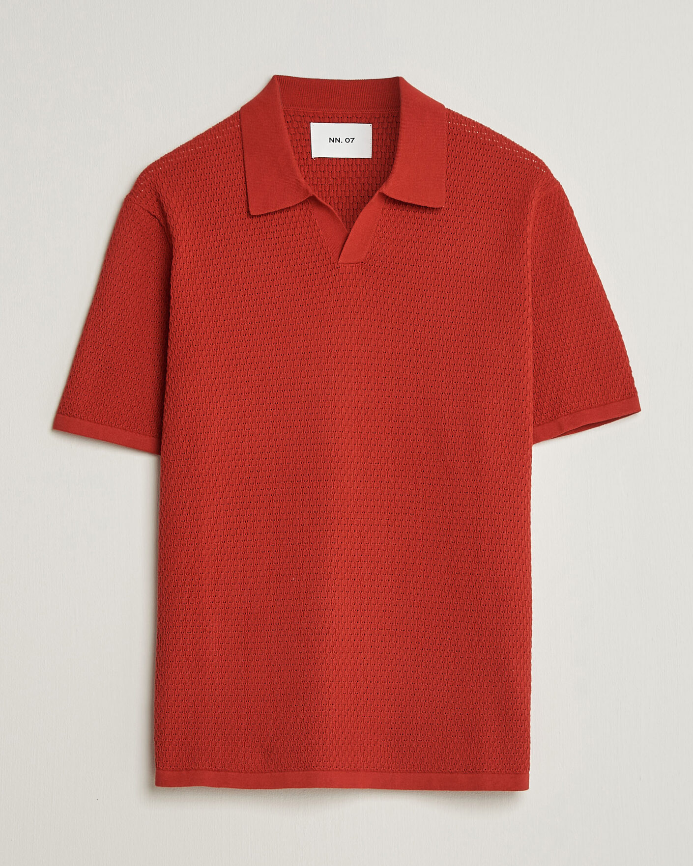 Herre | Pikéer | NN07 | Paul Knitted Polo Sienna Heat