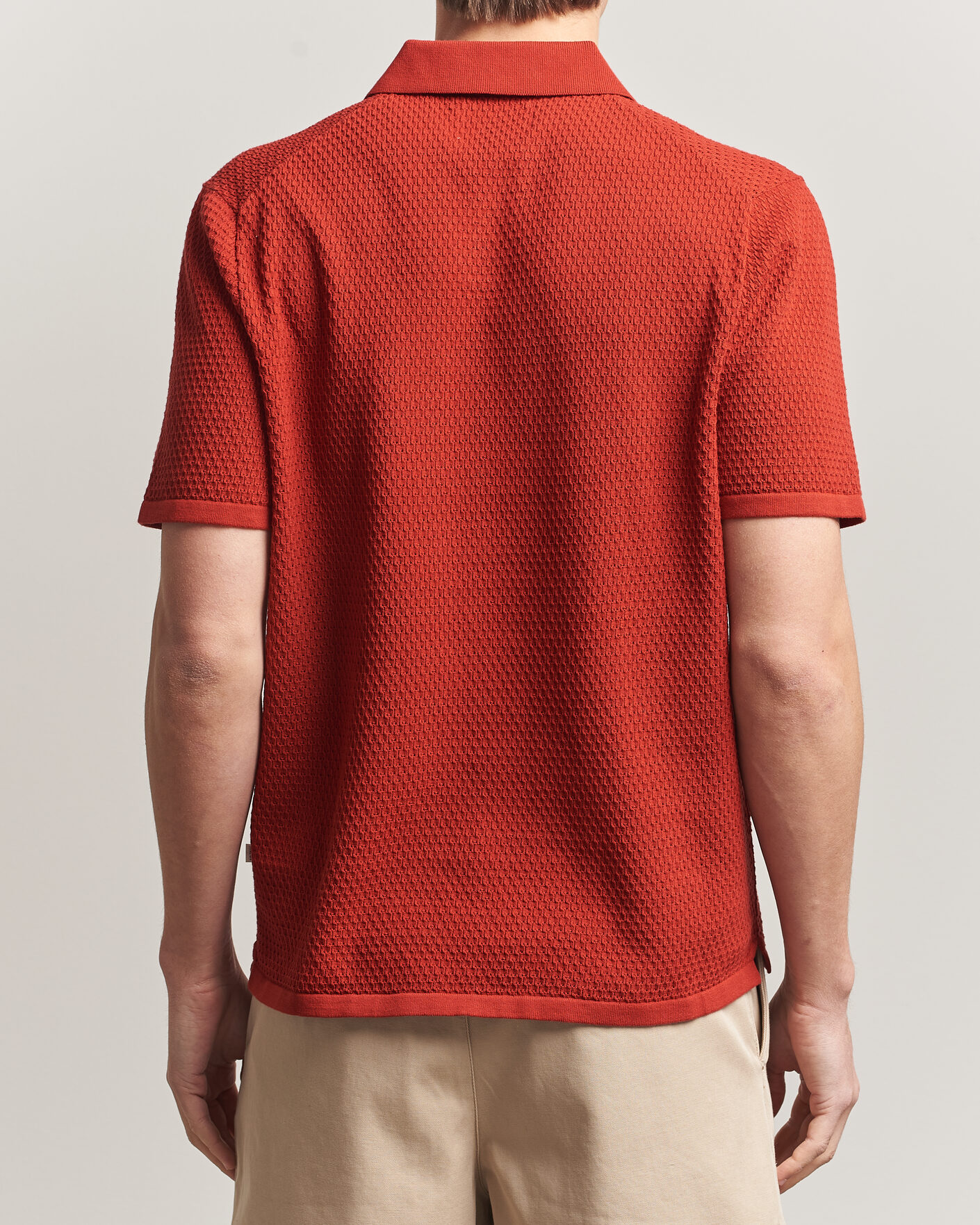 Herre | Pikéer | NN07 | Paul Knitted Polo Sienna Heat