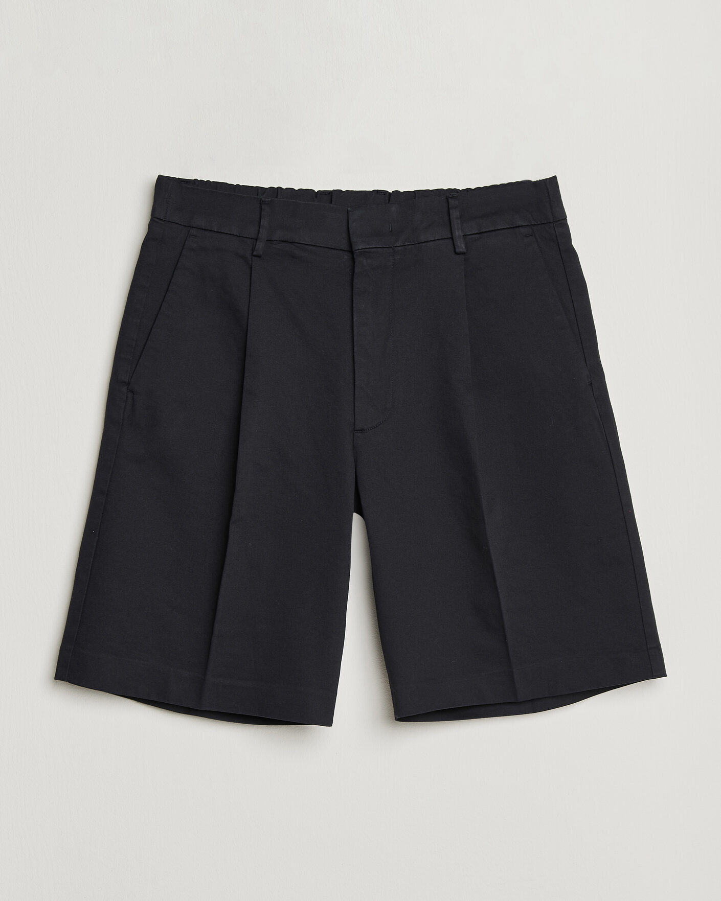 Herre | Shorts | NN07 | Kay Relaxed Fit Cotton Drawstring Shorts Navy Blue