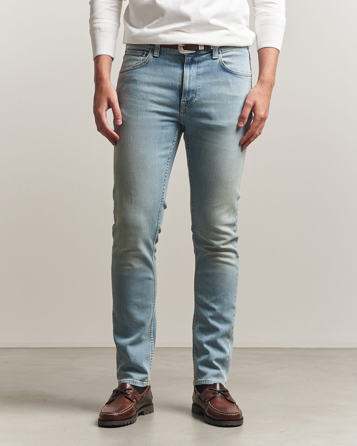 Herre | Jeans | Nudie Jeans | Lean Dean Jeans Shallow Sea