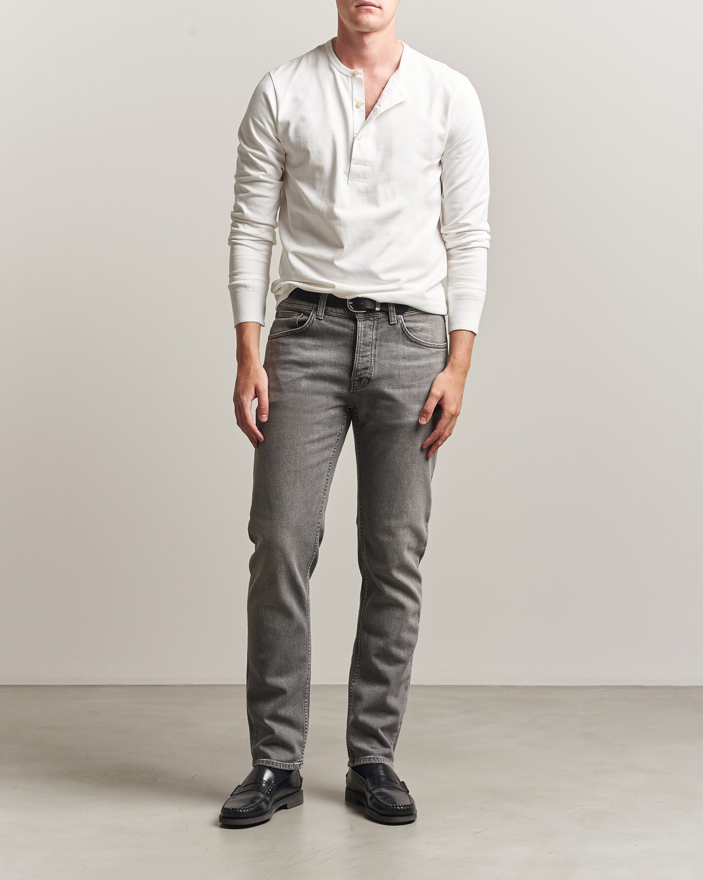 Herre | Jeans | Nudie Jeans | Solid Ollie Jeans Pale Ash