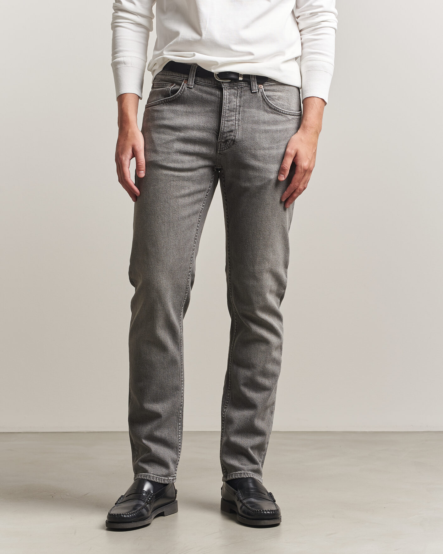 Herre | Jeans | Nudie Jeans | Solid Ollie Jeans Pale Ash